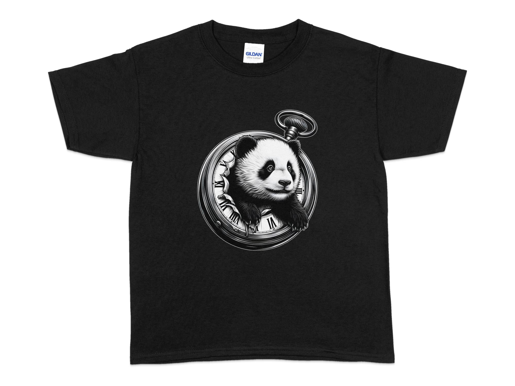 Panda - Coloured Kids T-Shirt Realistic Animal Talisman Unisex Cute Tee Graphic Design