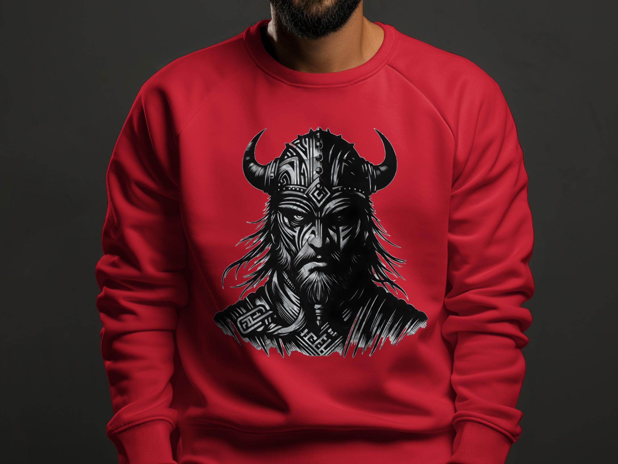 Viking Valour- Coloured Gildan Sweatshirt Norse Talisman Men Women Unisex Valhalla Tee