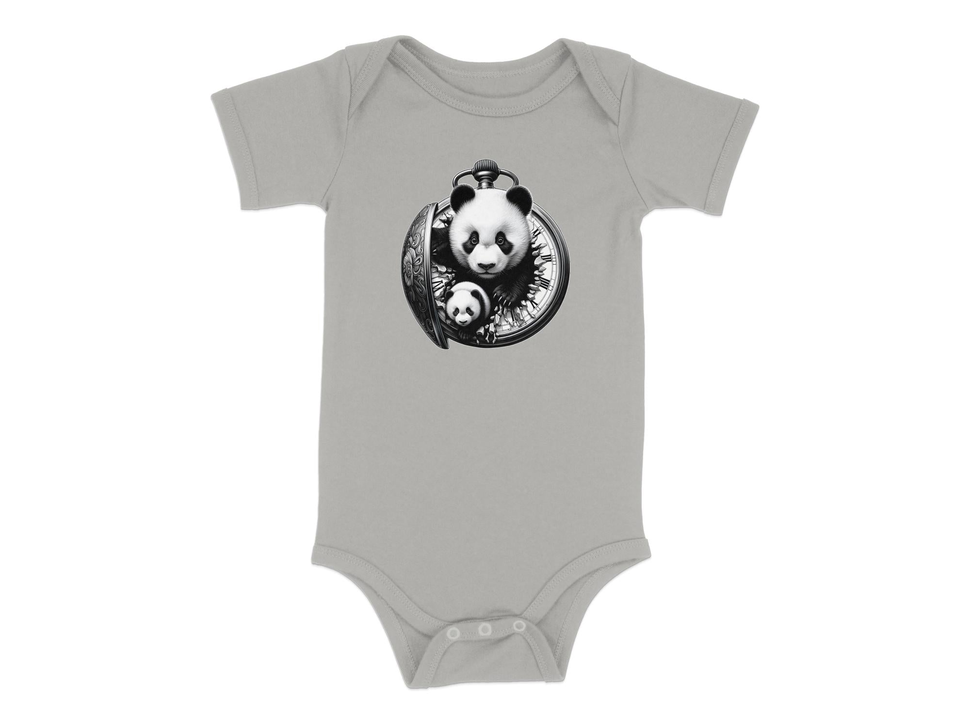 Panda - Coloured Toddler Bodysuit Realistic Animal Talisman Unisex Cute Tee Graphic Design