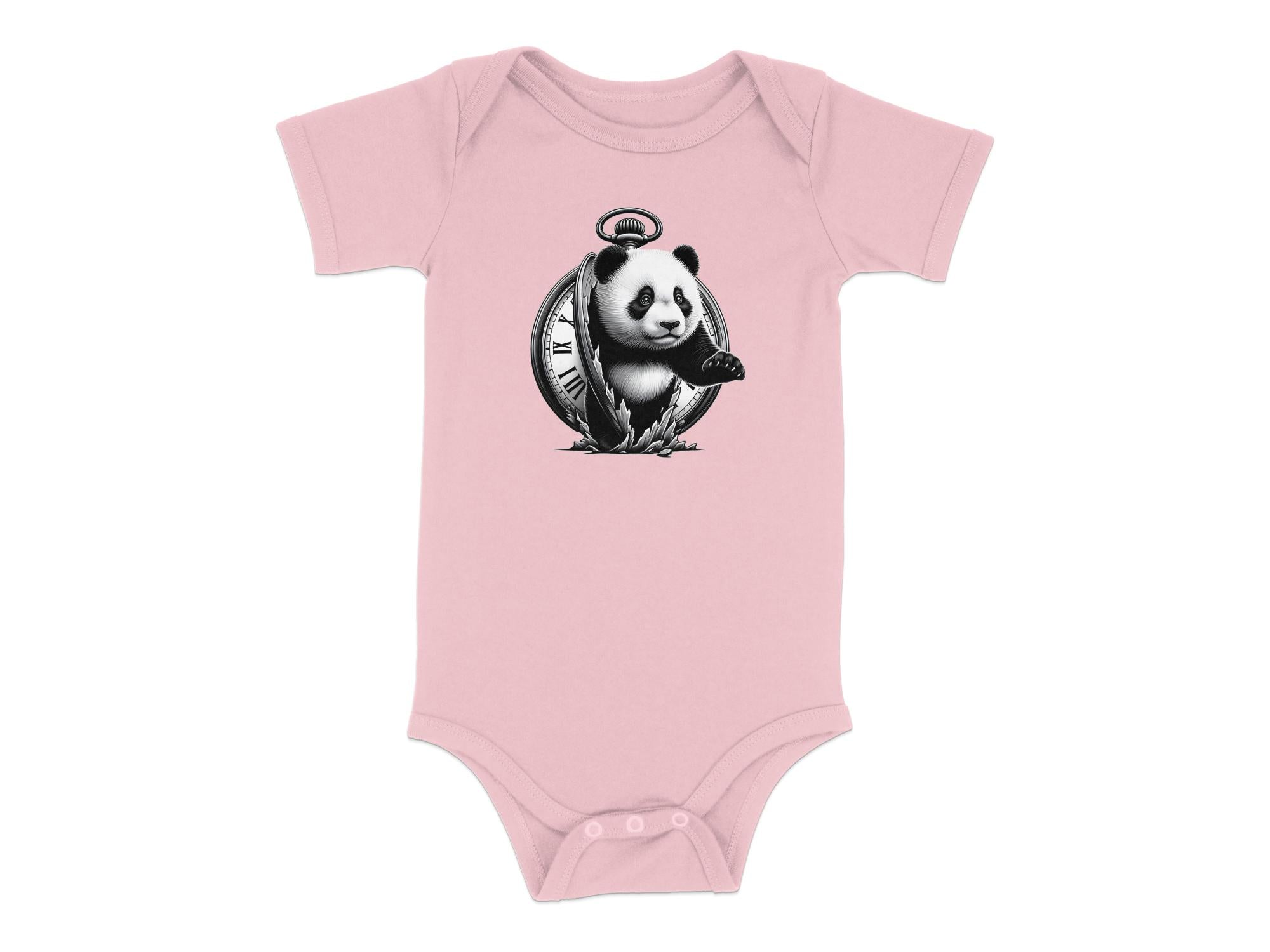 Panda - Coloured Toddler Bodysuit Realistic Animal Talisman Unisex Cute Tee Graphic Design