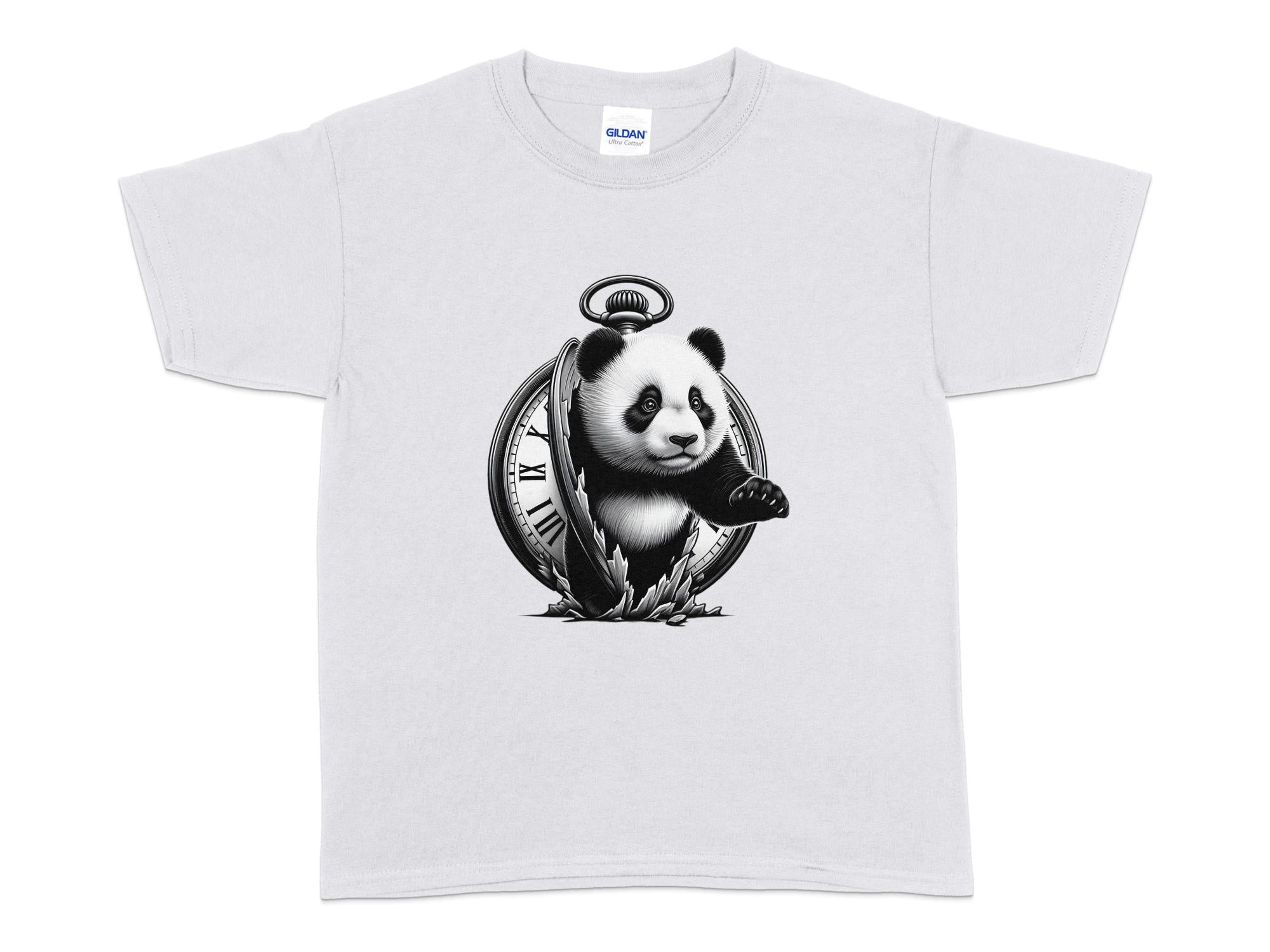 Panda - Coloured Kids T-Shirt Realistic Animal Talisman Unisex Cute Tee Graphic Design