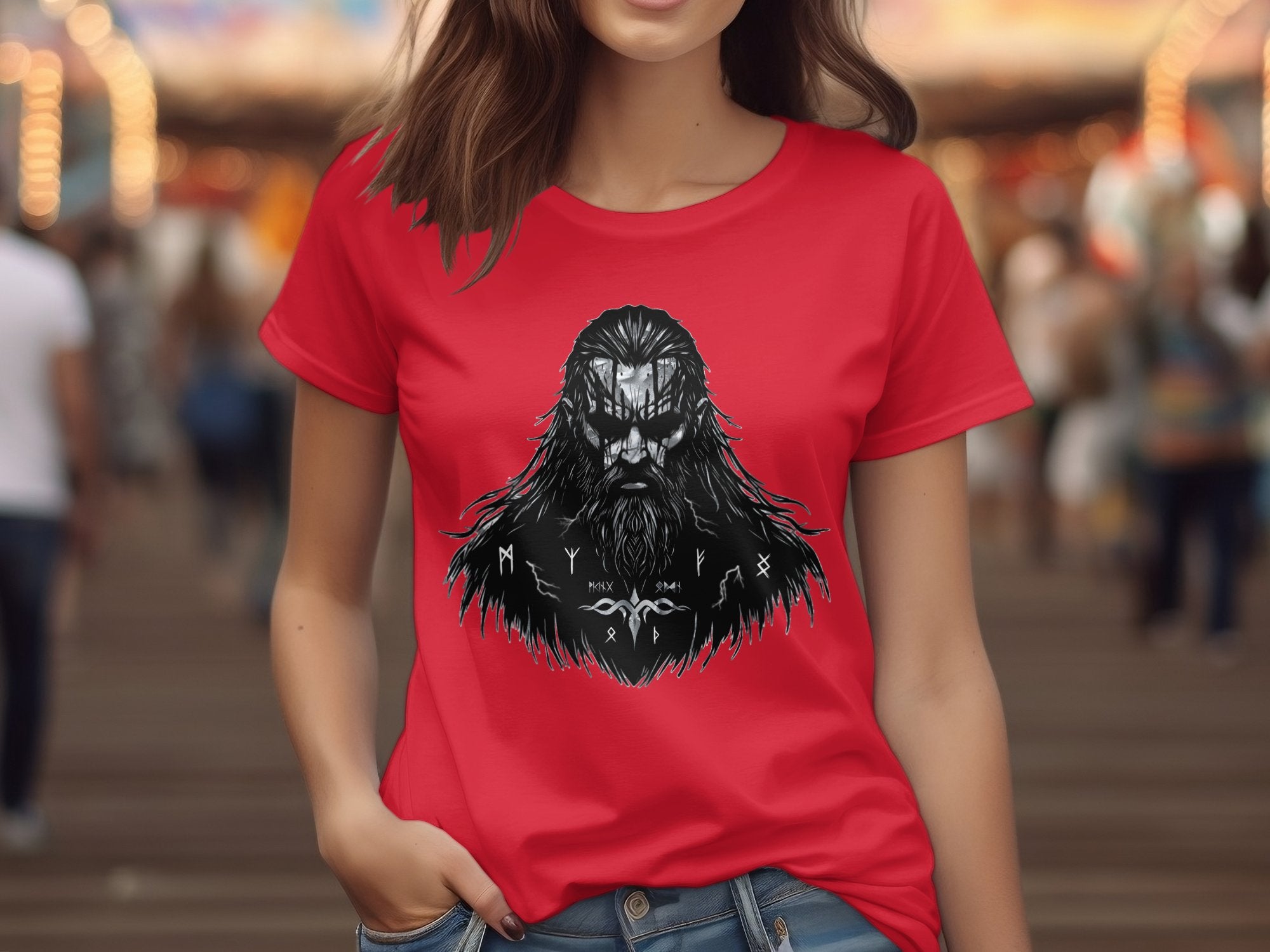 Viking Atonement - Coloured Gildan T Shirt Norse Talisman Men Women Unisex Valhalla Tee