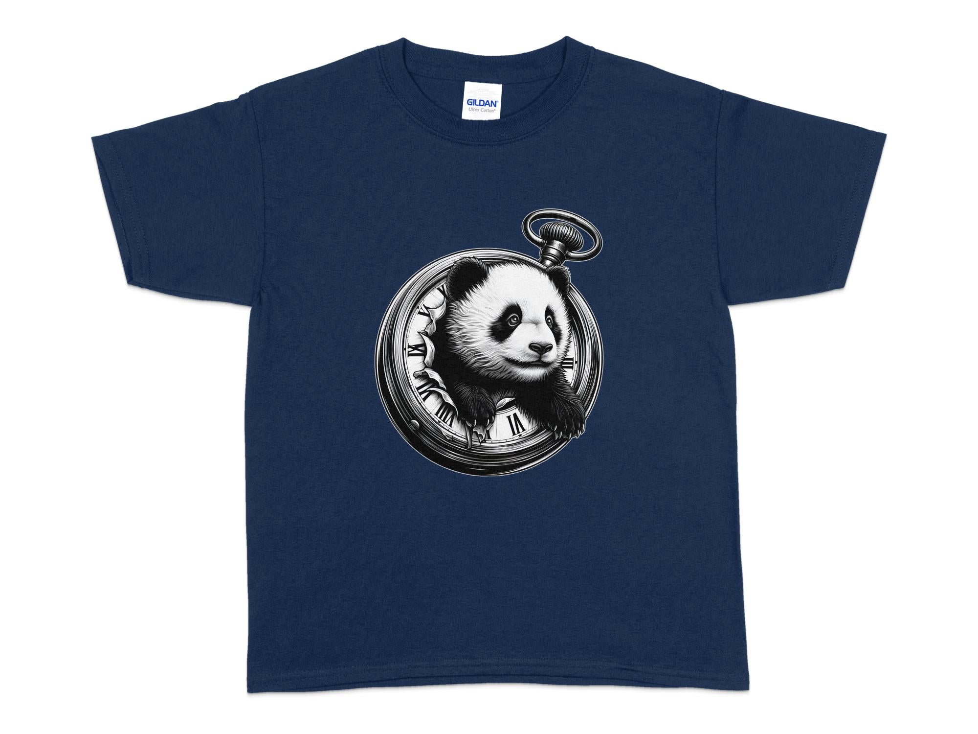 Panda - Coloured Kids T-Shirt Realistic Animal Talisman Unisex Cute Tee Graphic Design