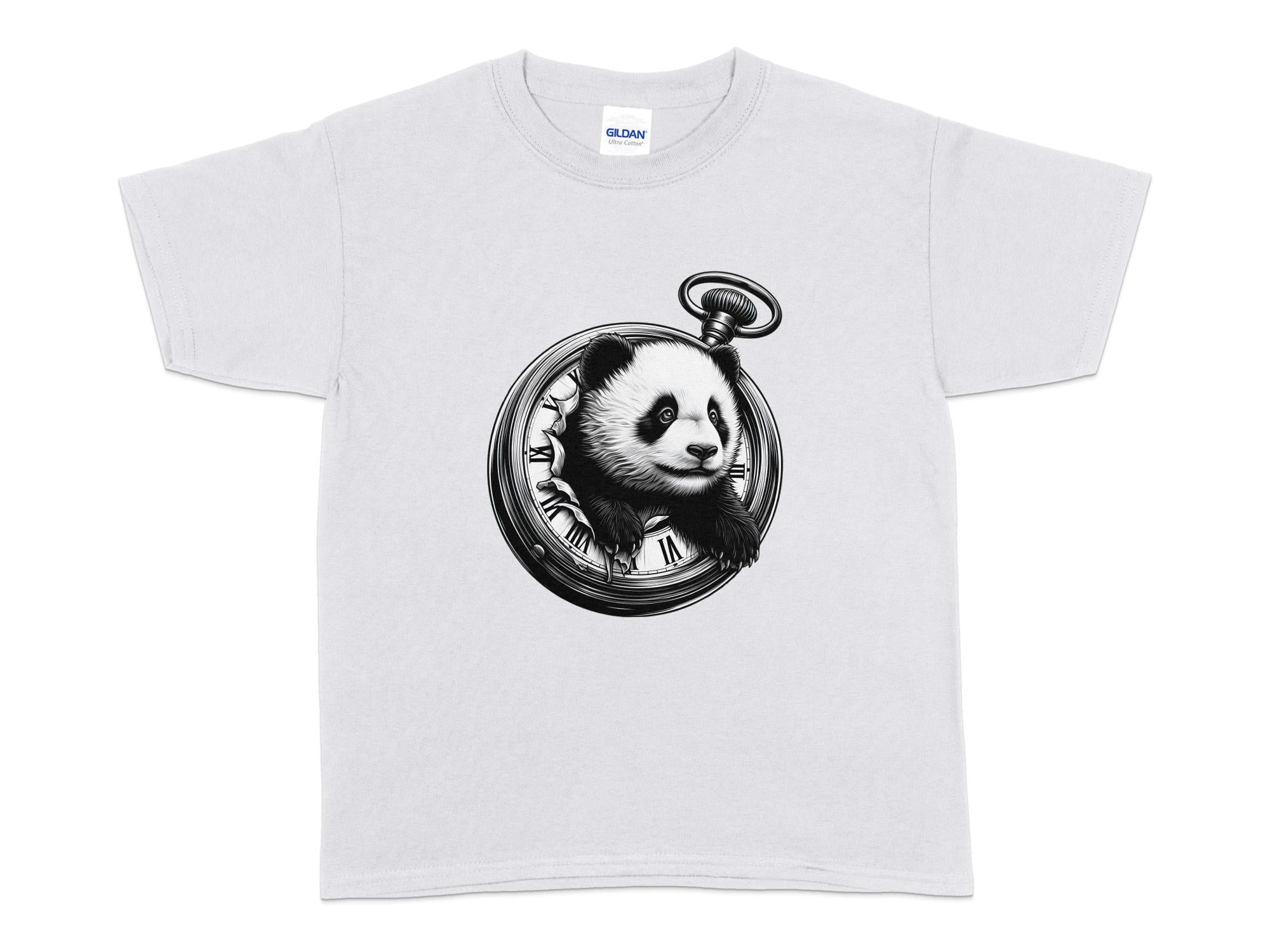 Panda - Coloured Kids T-Shirt Realistic Animal Talisman Unisex Cute Tee Graphic Design