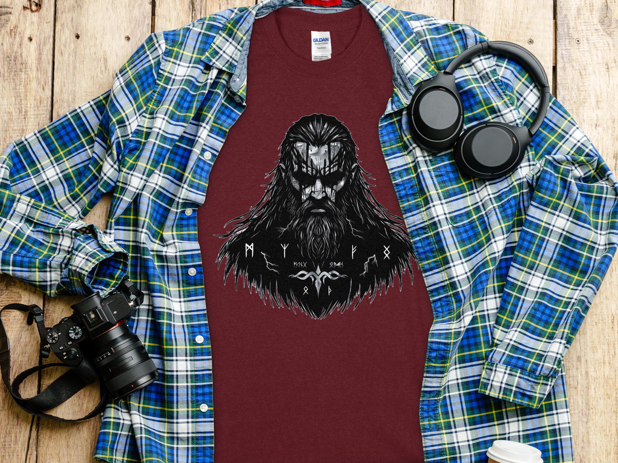 Viking Atonement - Coloured Gildan T Shirt Norse Talisman Men Women Unisex Valhalla Tee