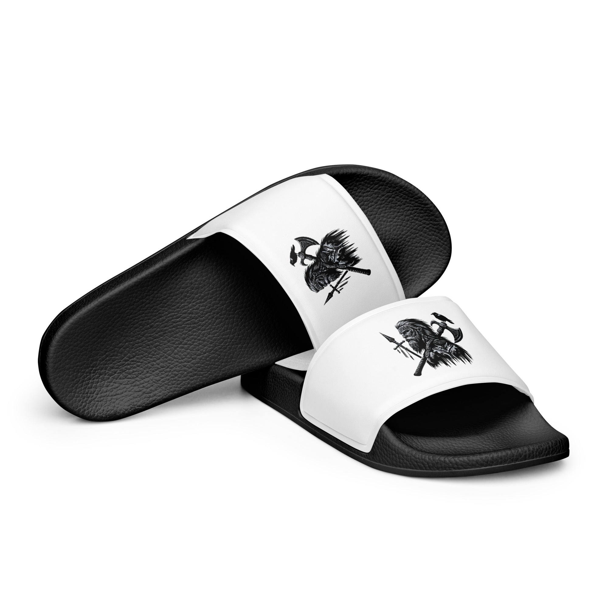 Viking Courage - Men’s slides Valhalla Talisman Norse Design