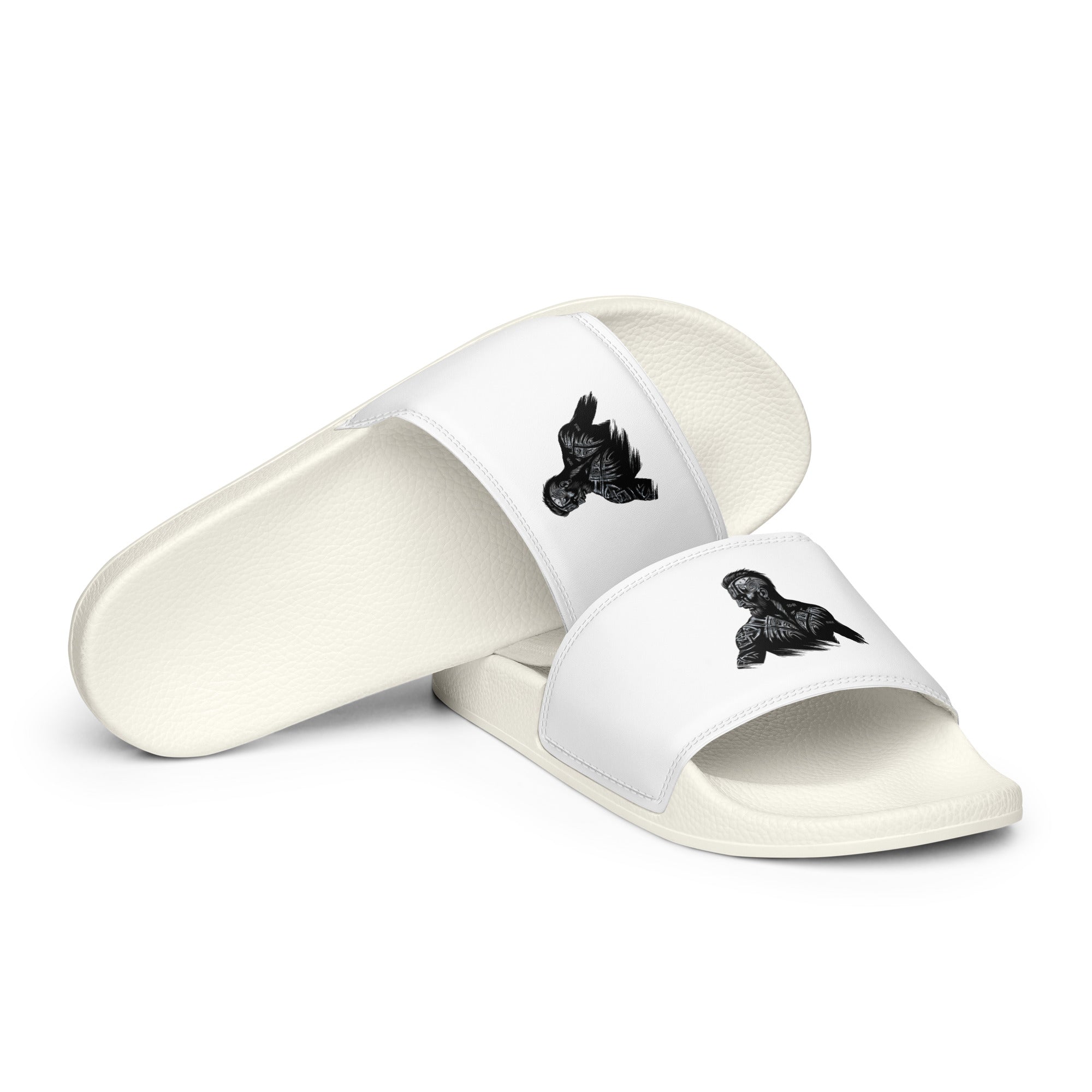 Viking Bravery - Men’s slides Valhalla Talisman Norse Design