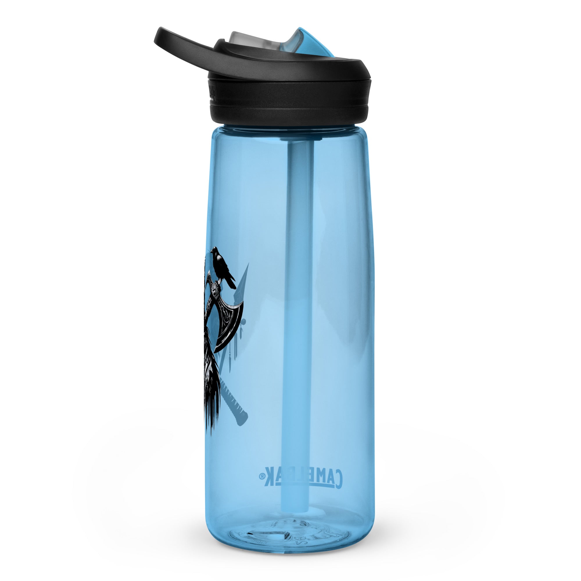 Viking Courage - Sports water bottle Valhalla Talisman Norse Design