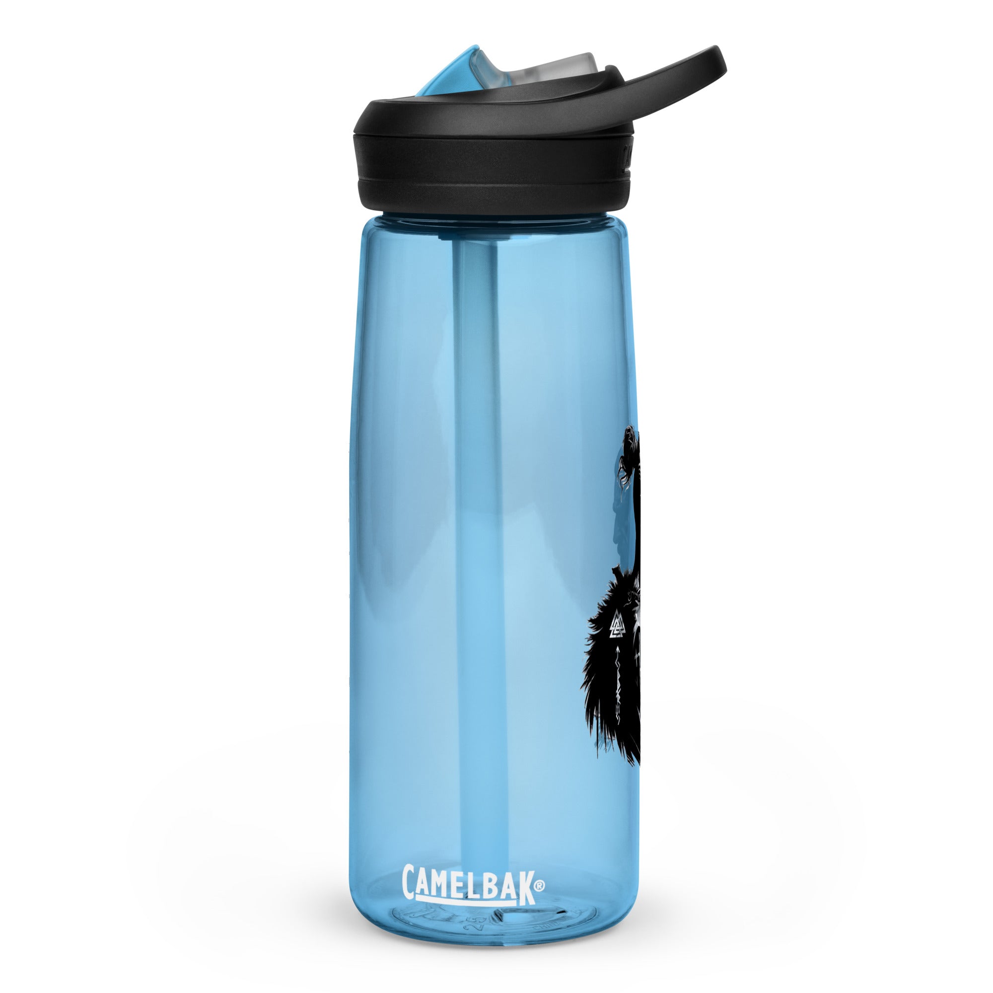 Viking Resilience - Sports water bottle Valhalla Talisman Norse Design