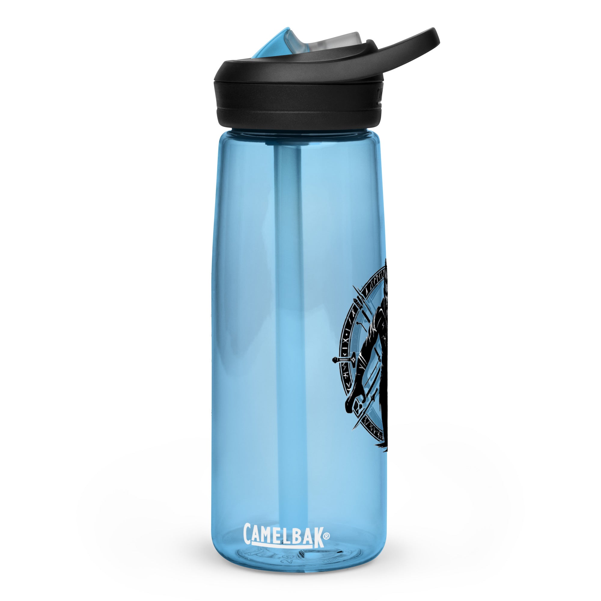 Viking Indomitable - Sports water bottle Valhalla Talisman Norse Design