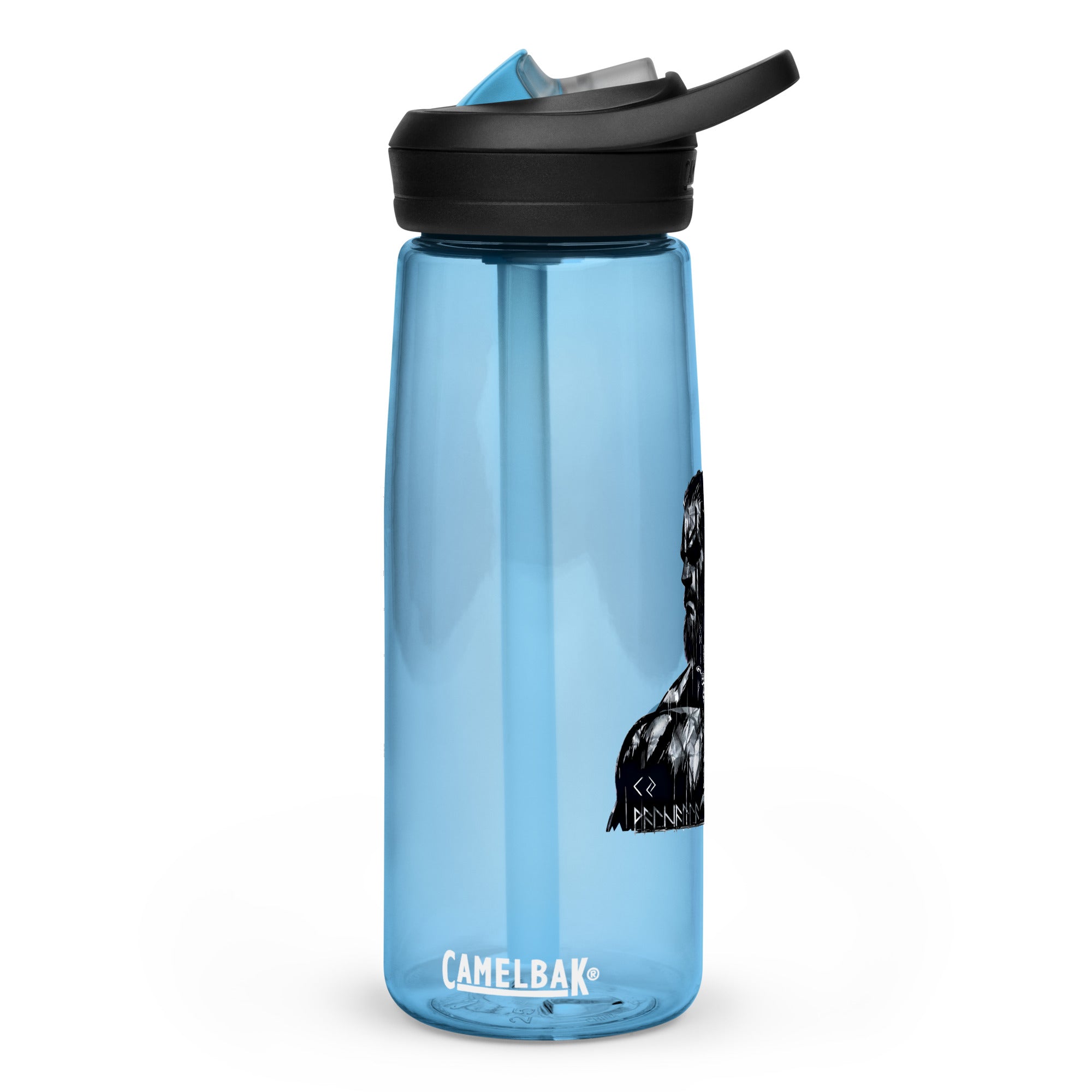 Viking Fearless - Sports water bottle Valhalla Talisman Norse Design