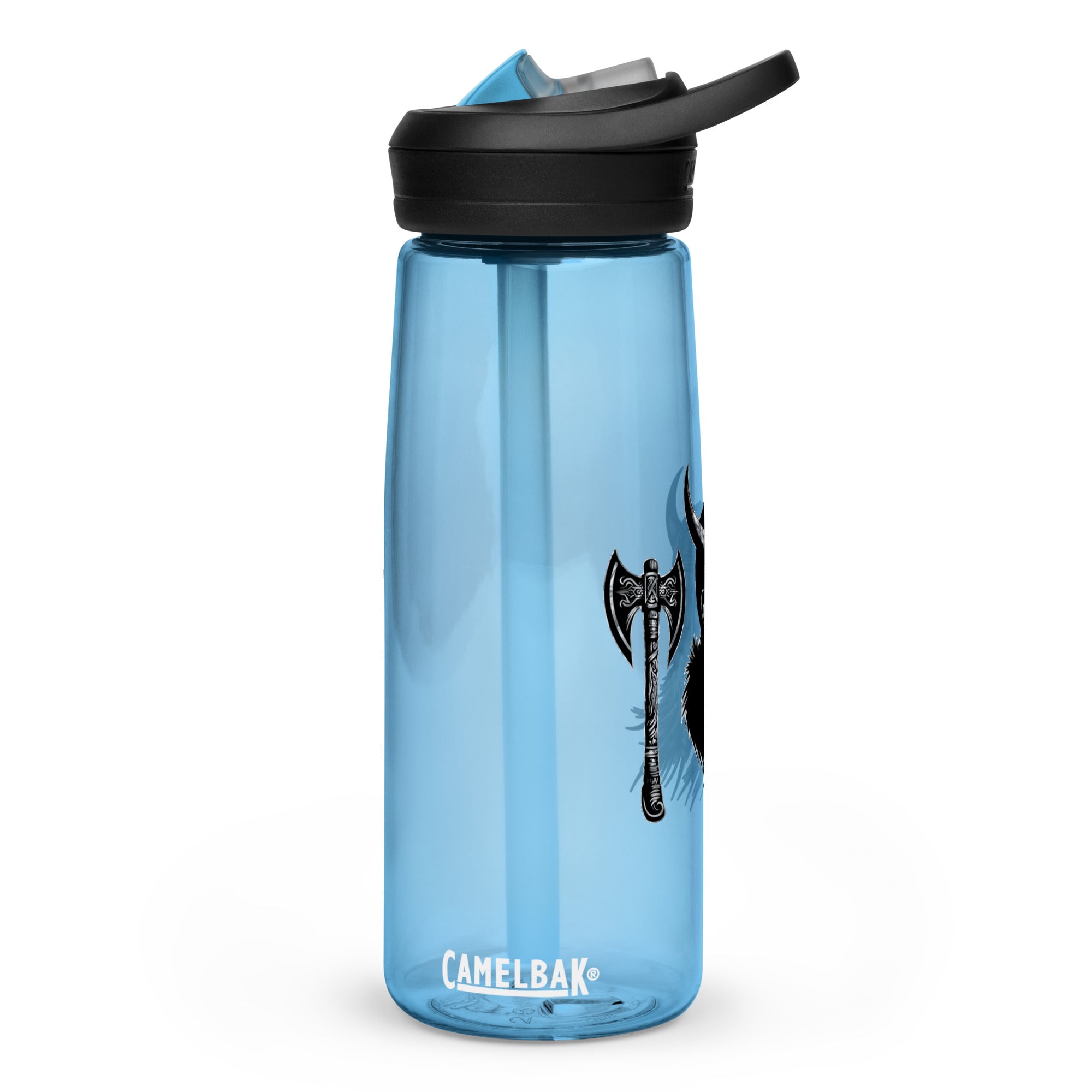 Viking Knowledge - Sports water bottle Valhalla Talisman Norse Design