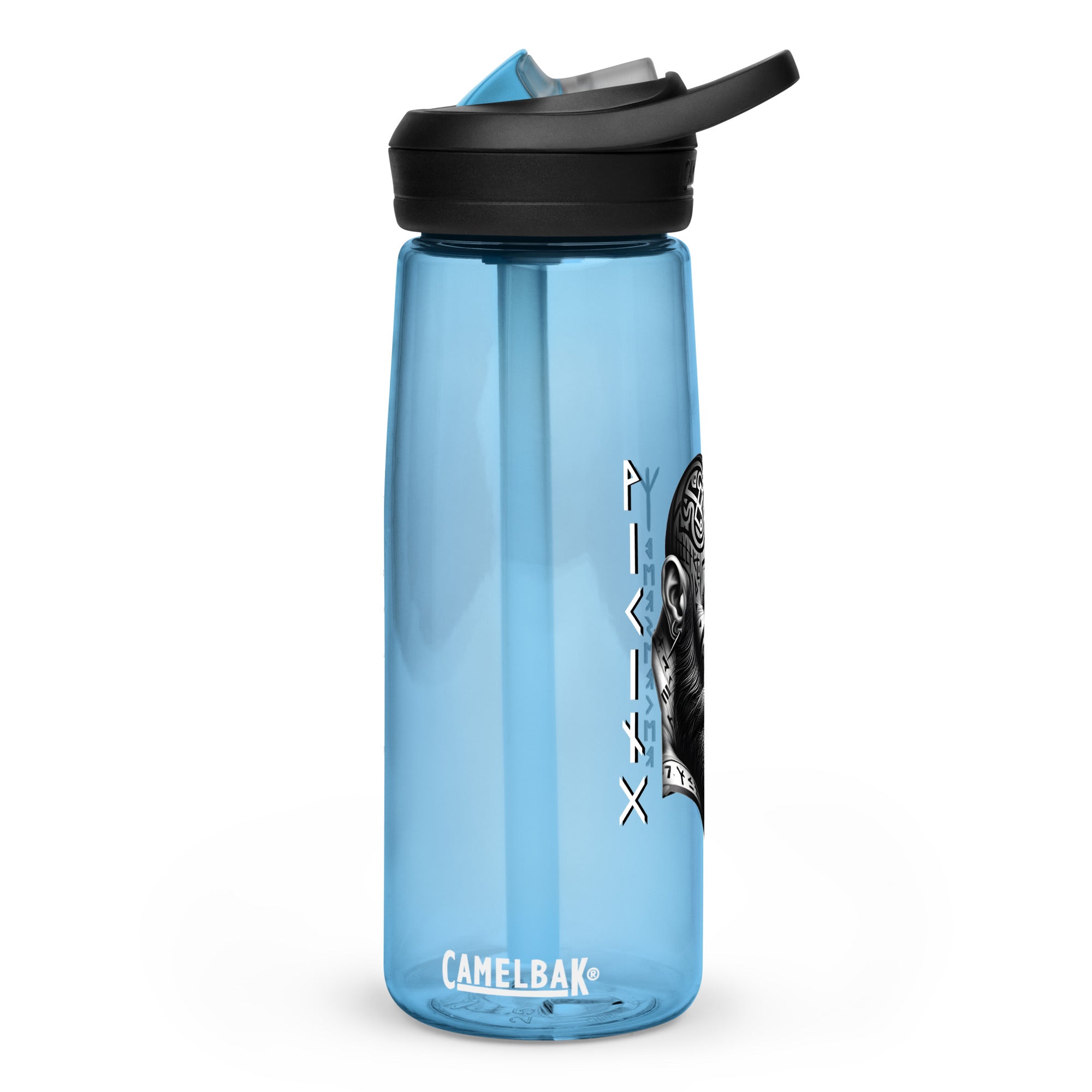 Viking Focus - Sports water bottle Valhalla Talisman Norse Design