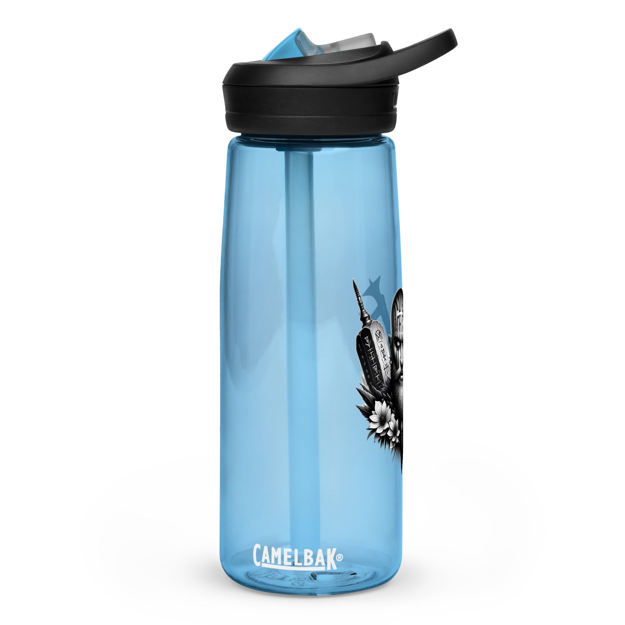 Viking Vigor - Sports water bottle Valhalla Talisman Norse Design