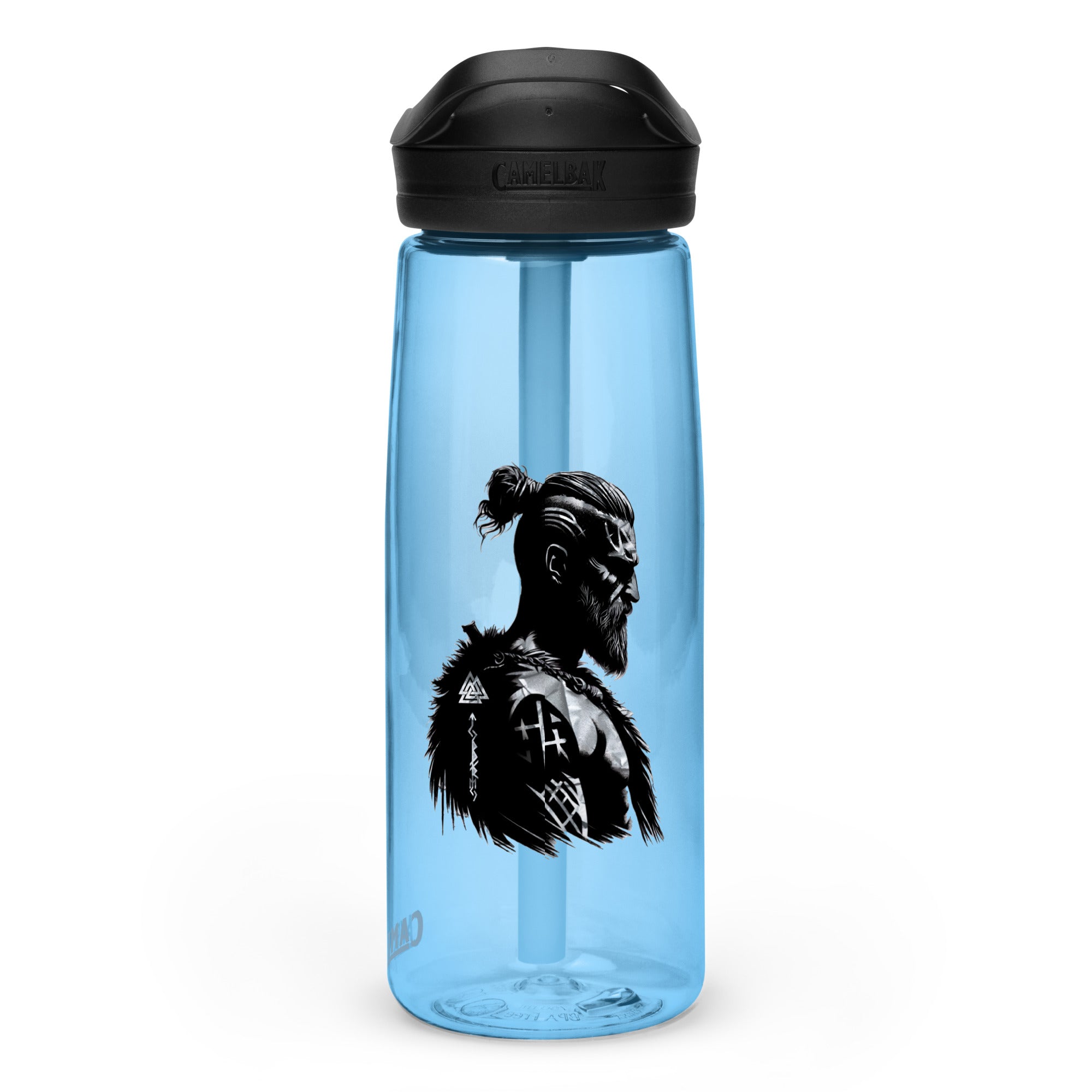 Viking Resilience - Sports water bottle Valhalla Talisman Norse Design