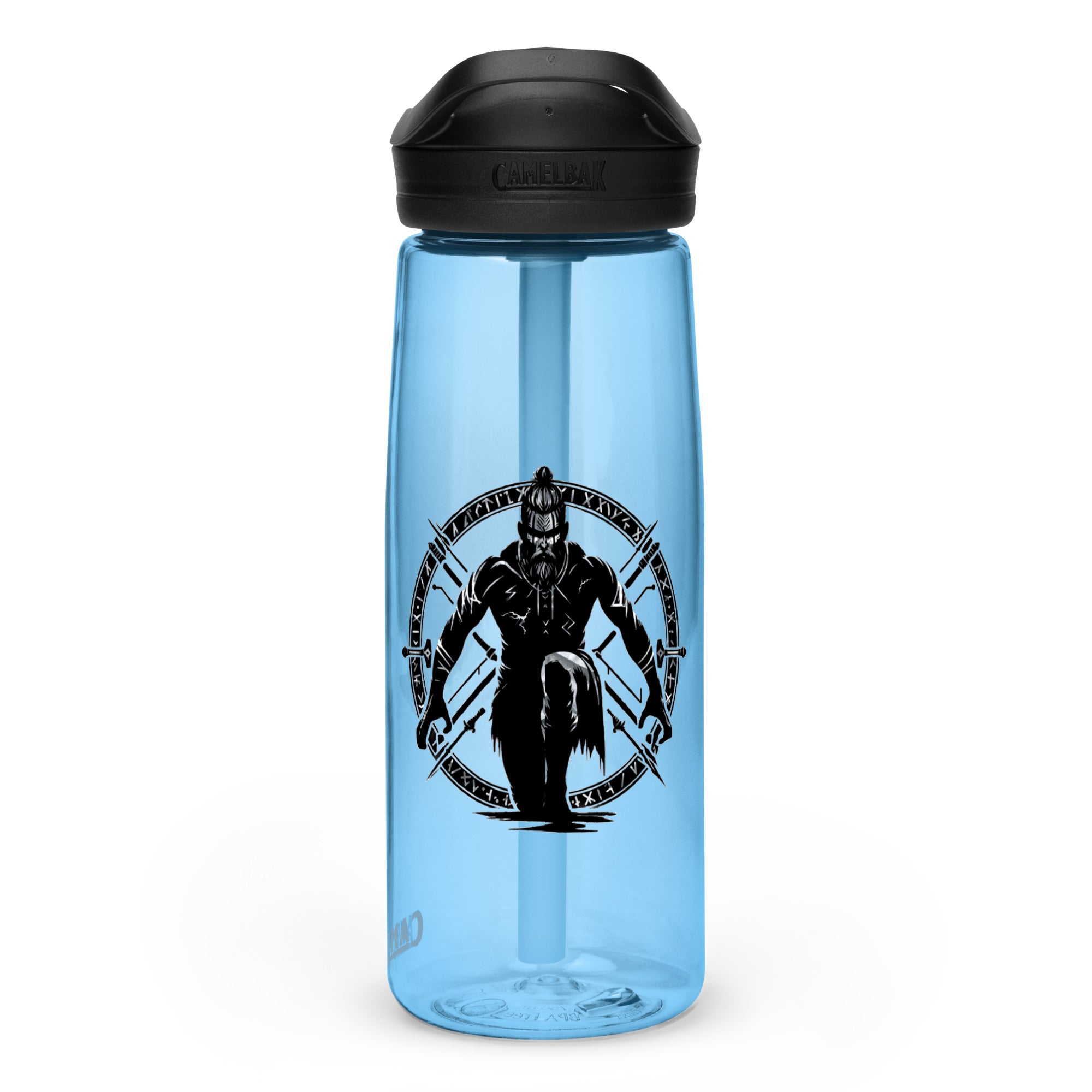 Viking Indomitable - Sports water bottle Valhalla Talisman Norse Design