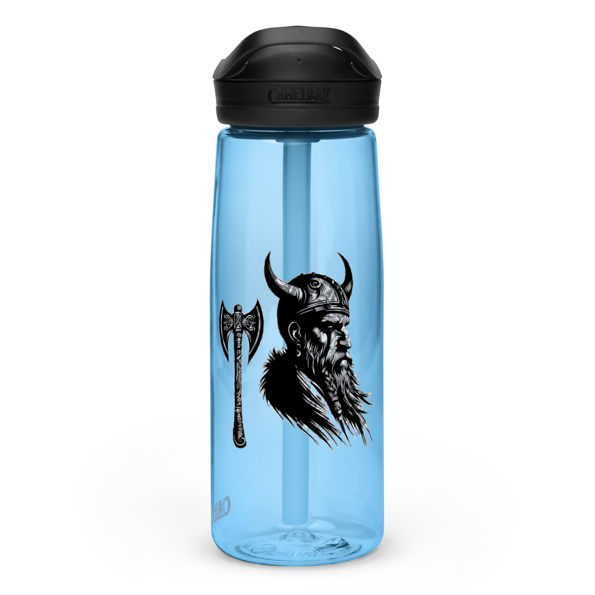 Viking Knowledge - Sports water bottle Valhalla Talisman Norse Design