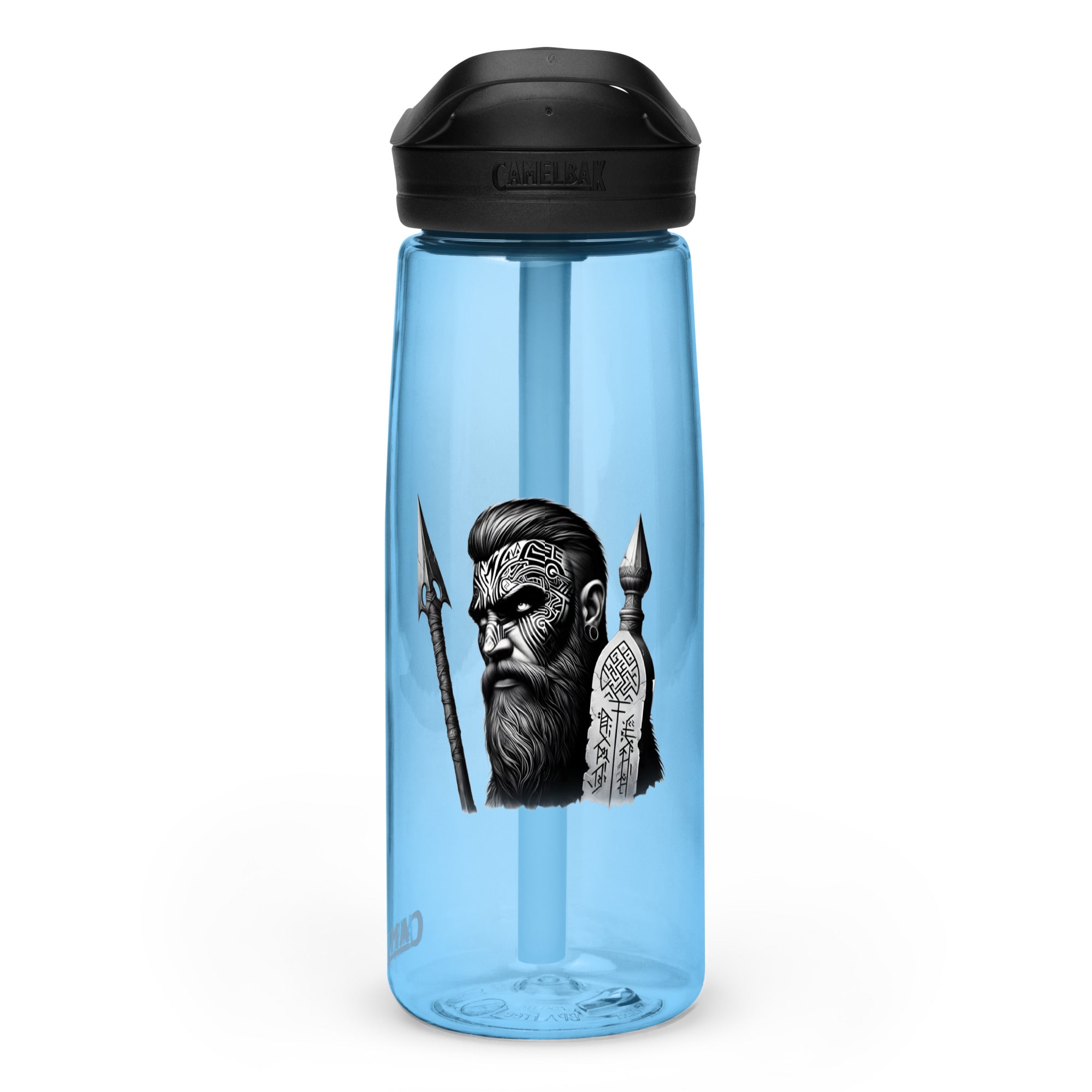 Viking Tenacity - Sports water bottle Valhalla Talisman Norse Design