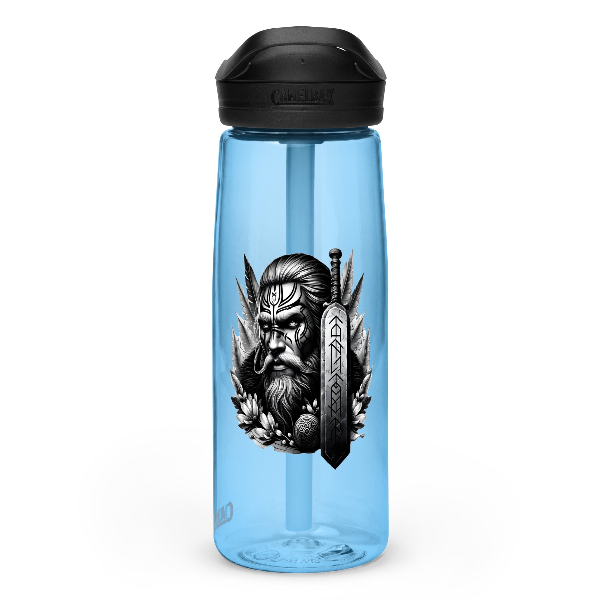 Viking Valiant - Sports water bottle Valhalla Talisman Norse Design