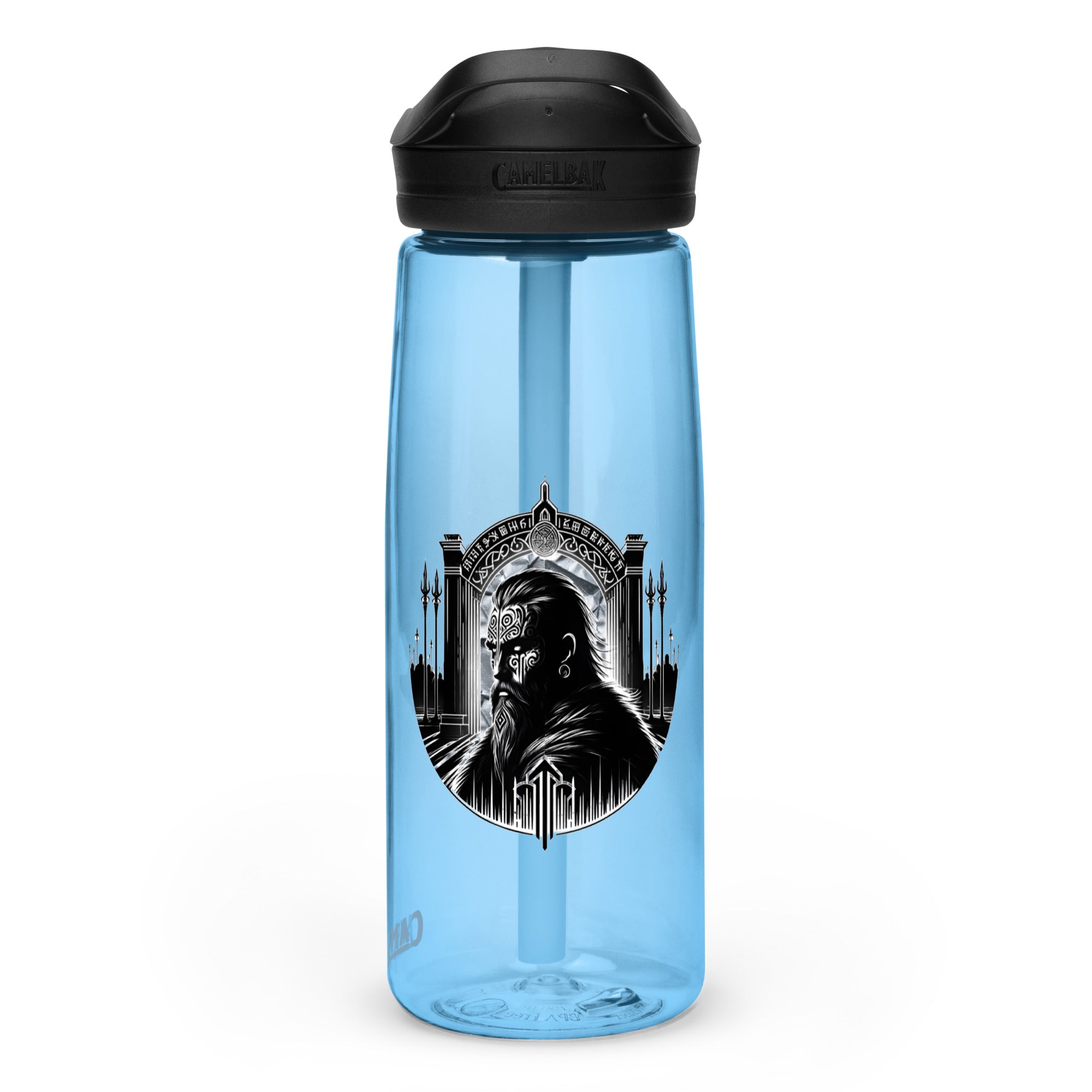 Viking Warrior - Sports water bottle Valhalla Talisman Norse Design