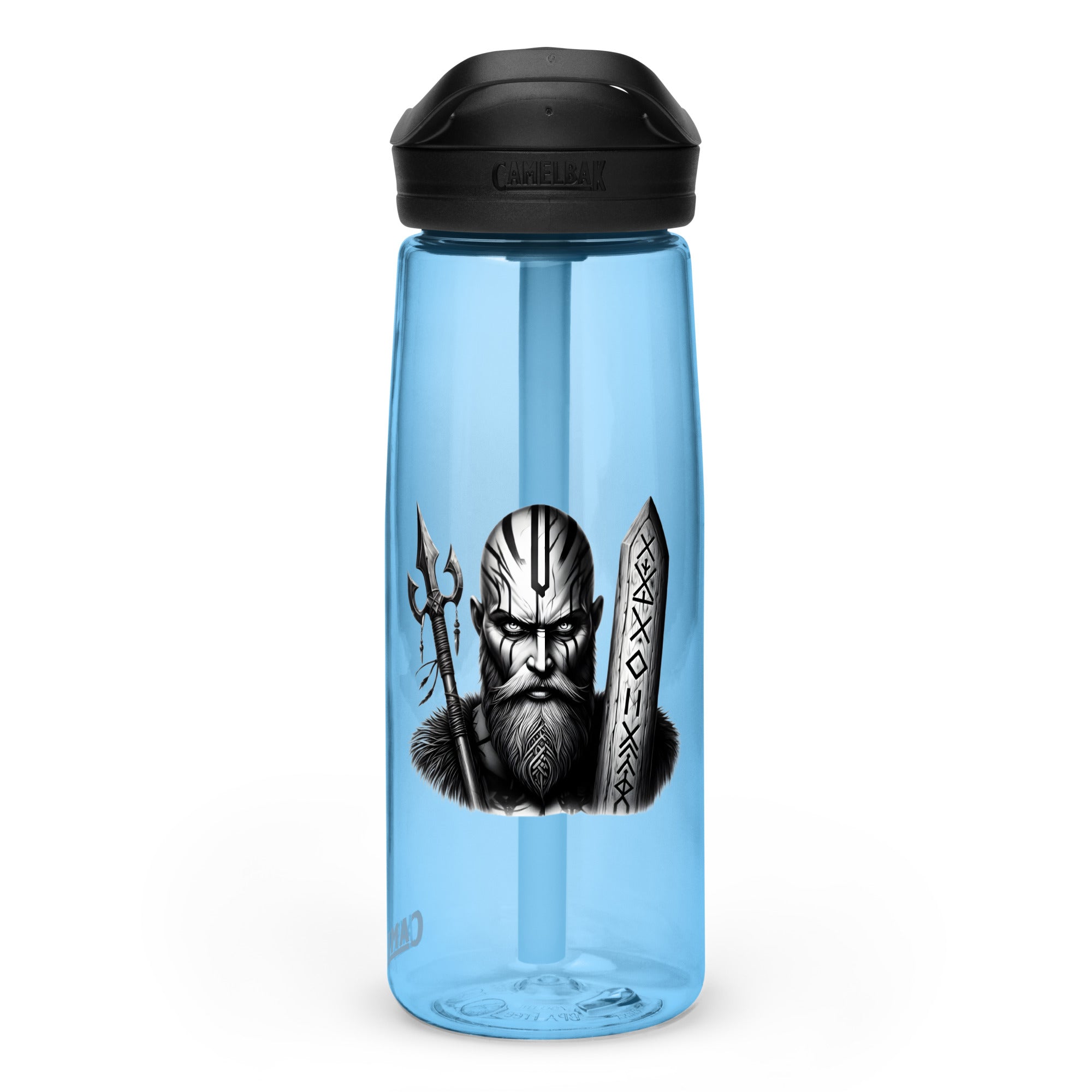 Viking Strength - Sports water bottle Valhalla Talisman Norse Design