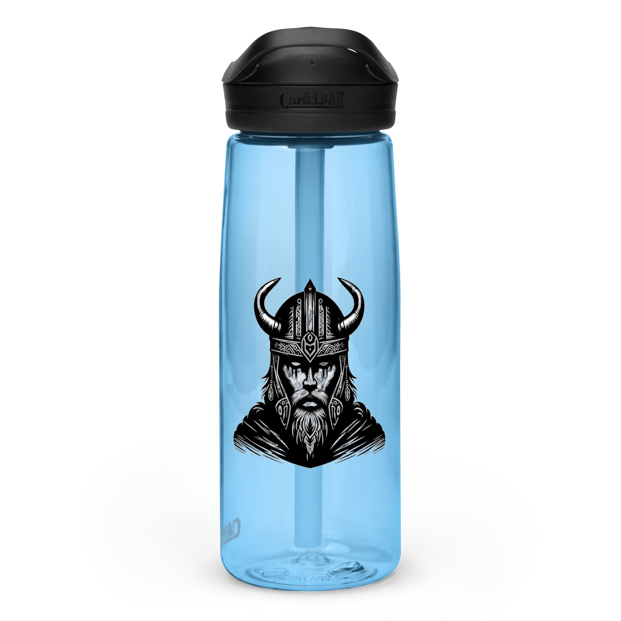 Viking Iron Will - Sports water bottle Valhalla Talisman Norse Design