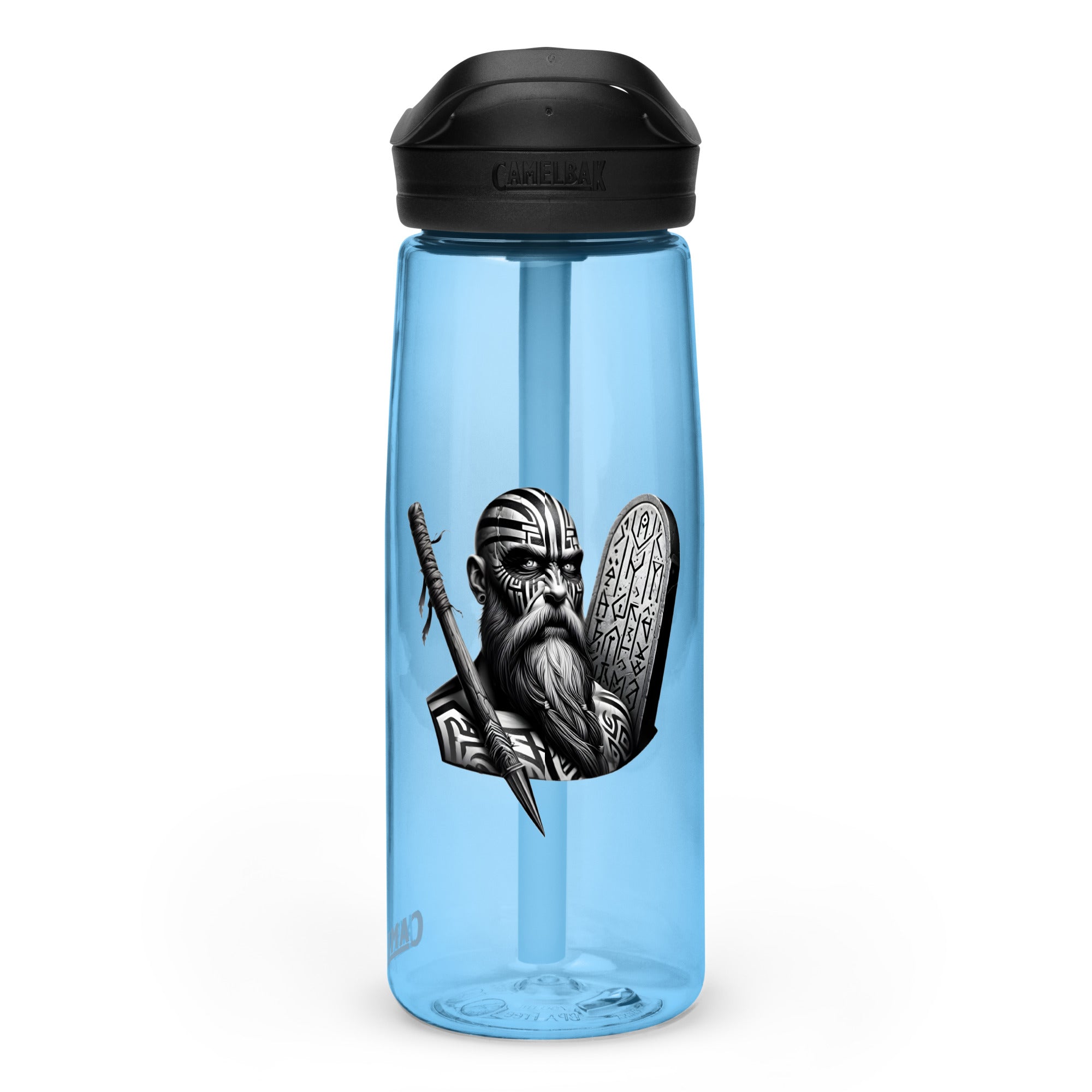 Viking Determination - Sports water bottle Valhalla Talisman Norse Design