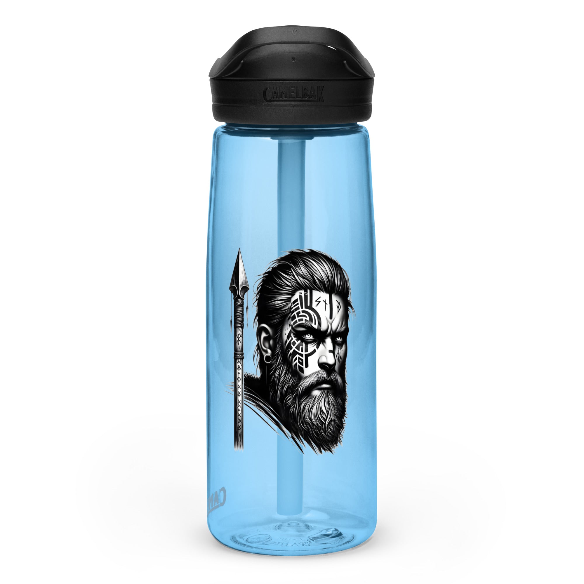 Viking Protector - Sports water bottle Valhalla Talisman Norse Design