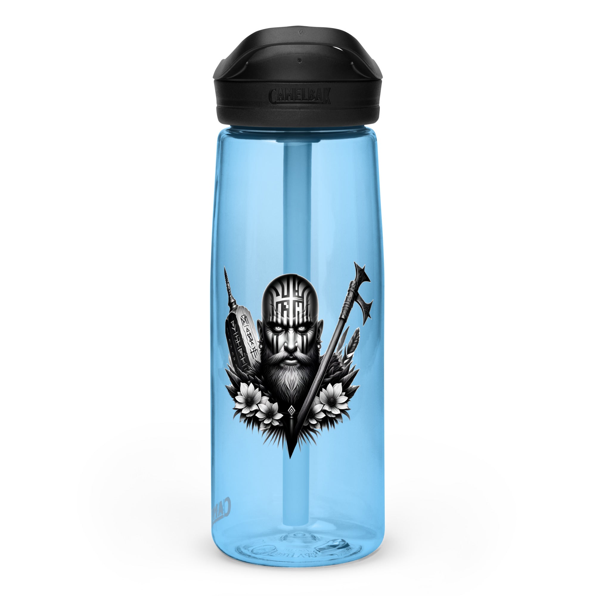 Viking Vigor - Sports water bottle Valhalla Talisman Norse Design