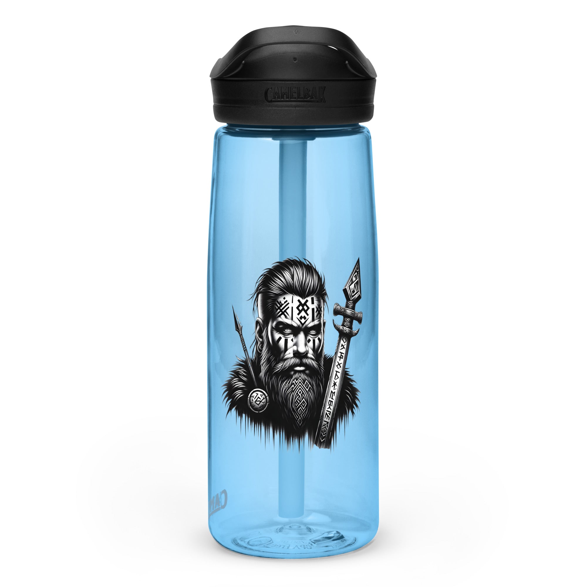 Viking Stoic - Sports water bottle Valhalla Talisman Norse Design