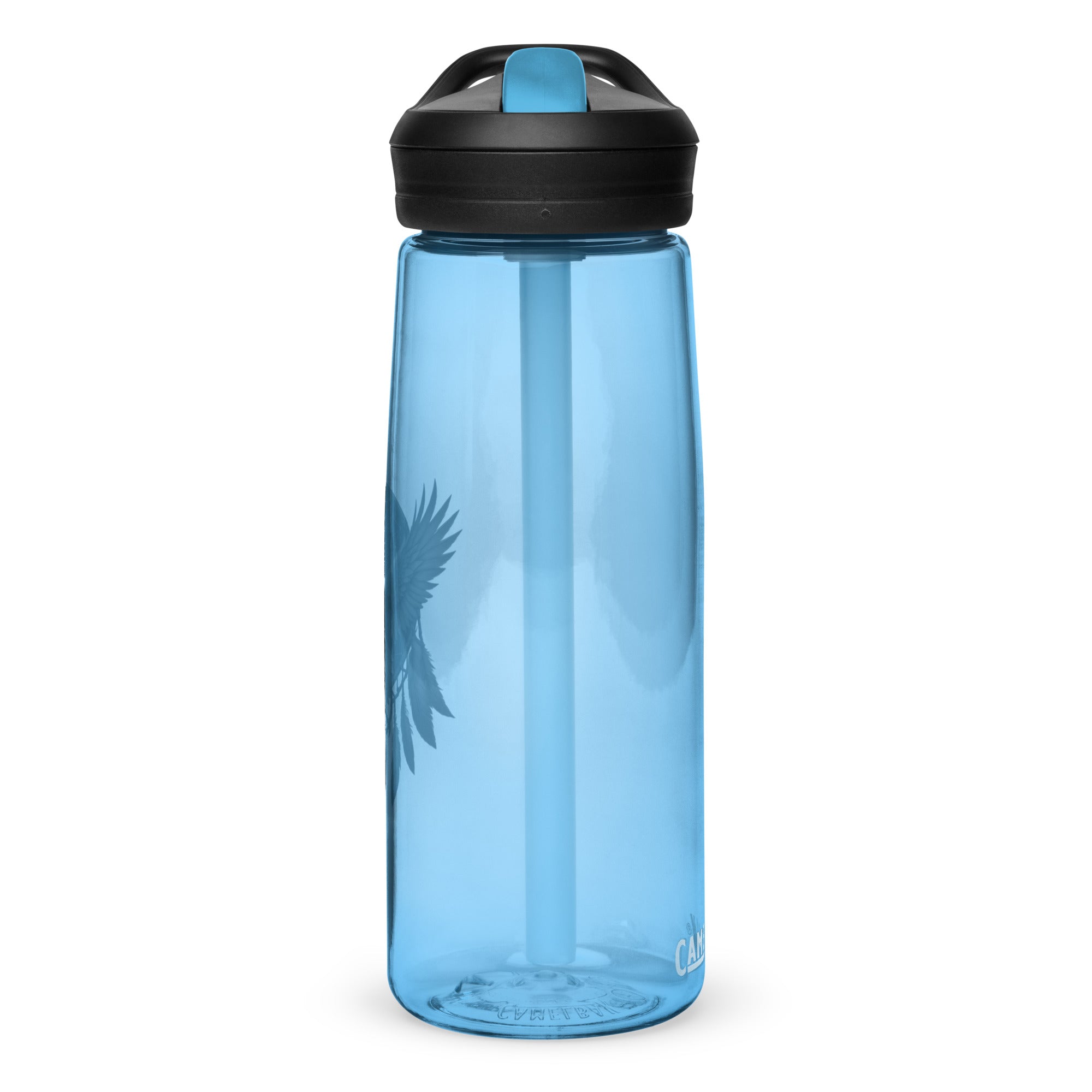 Dreamcatcher Eagle – Sports Water Bottle Realistic Native American Talisman Mythology Graphic Design