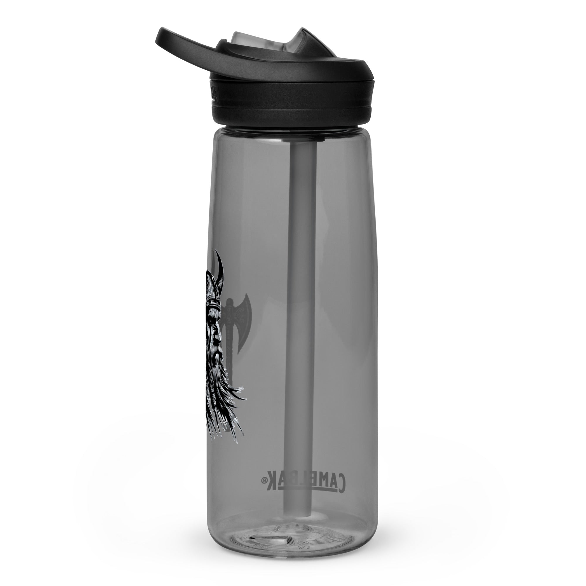 Viking Knowledge - Sports water bottle Valhalla Talisman Norse Design