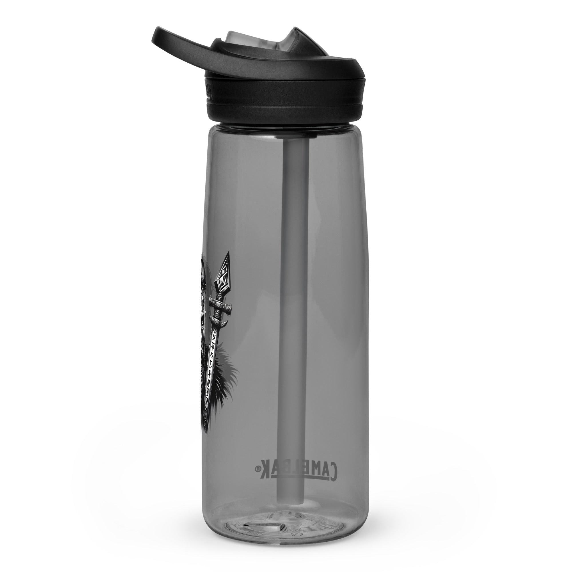 Viking Stoic - Sports water bottle Valhalla Talisman Norse Design