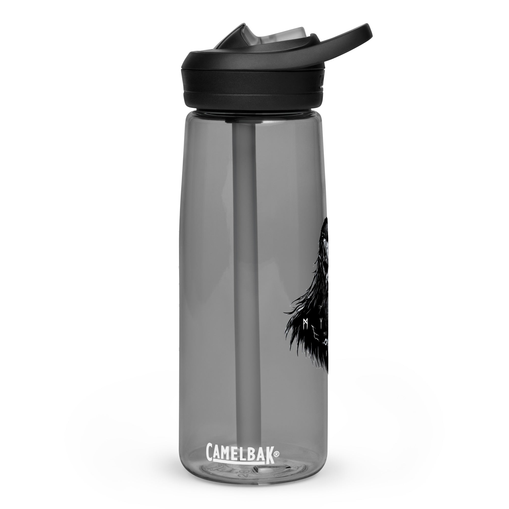 Viking Atonement - Sports water bottle Valhalla Talisman Norse Design