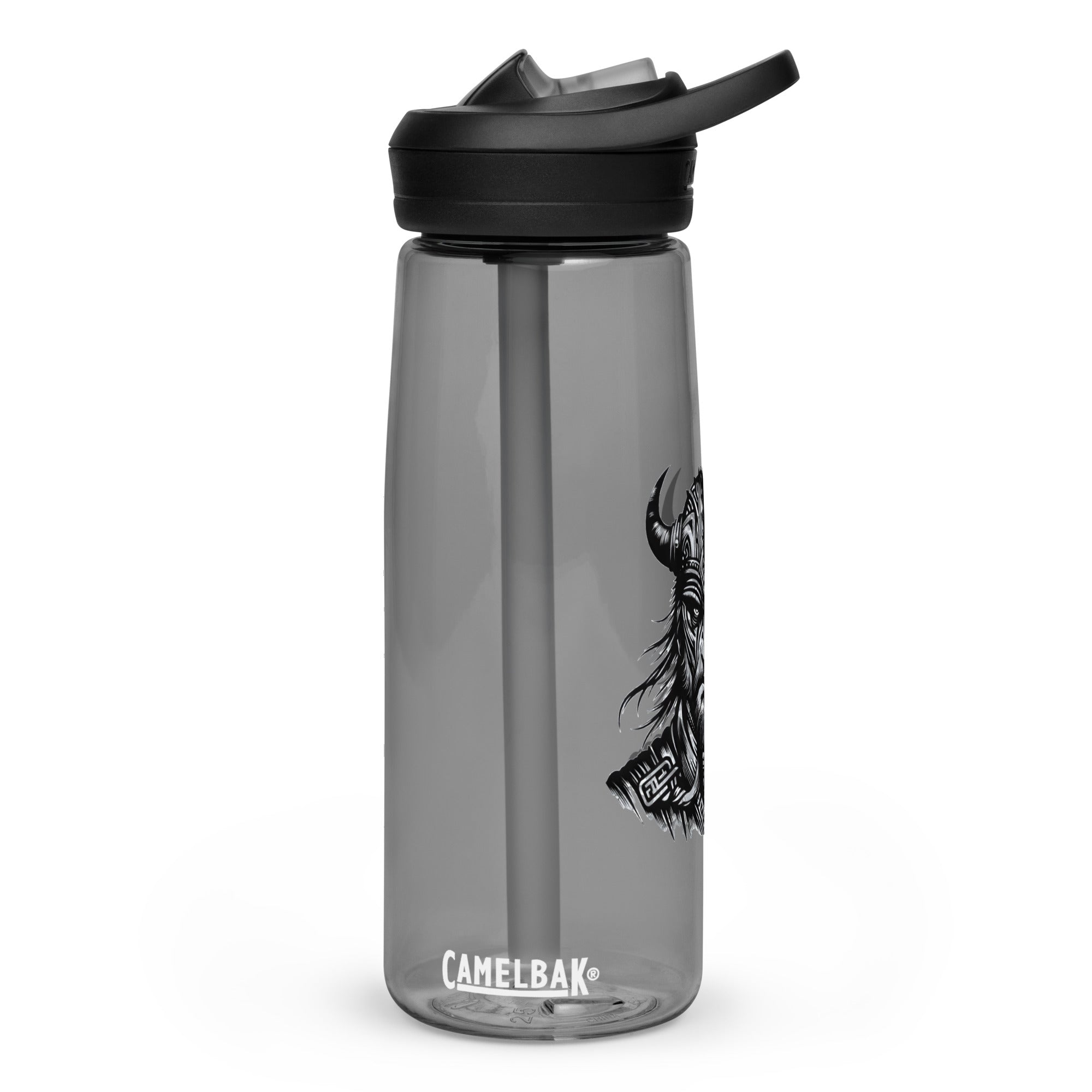 Viking Valour - Sports water bottle Valhalla Talisman Norse Design