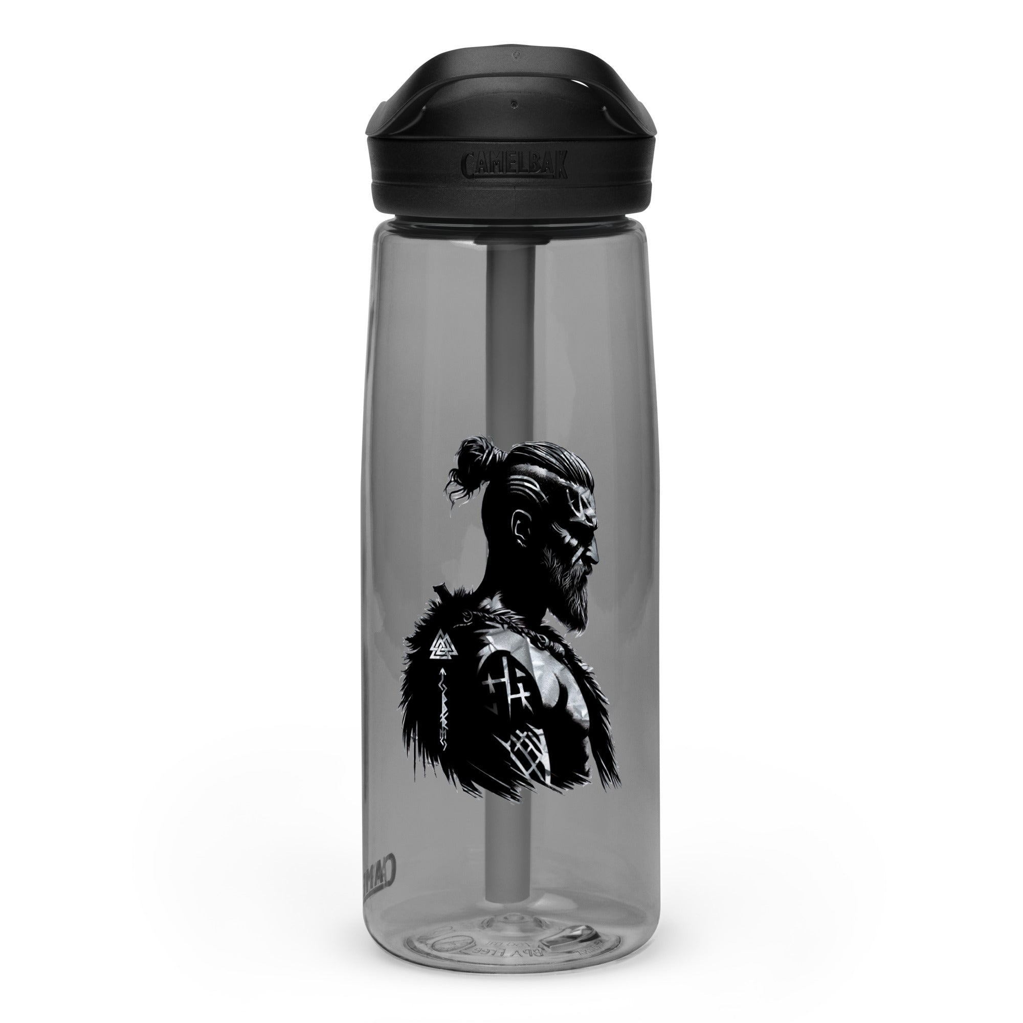 Viking Resilience - Sports water bottle Valhalla Talisman Norse Design