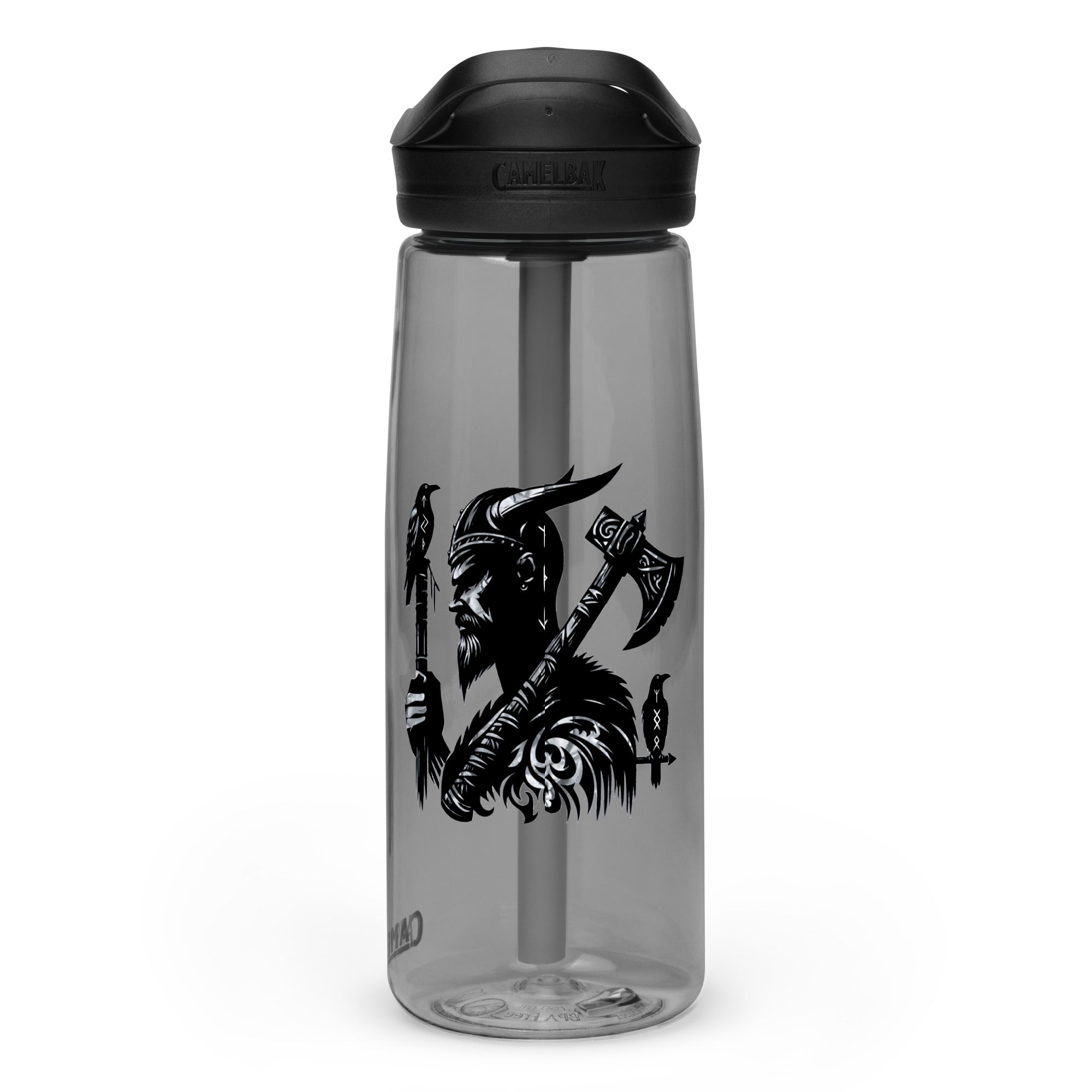 Viking Odin - Sports water bottle Valhalla Talisman Norse Design