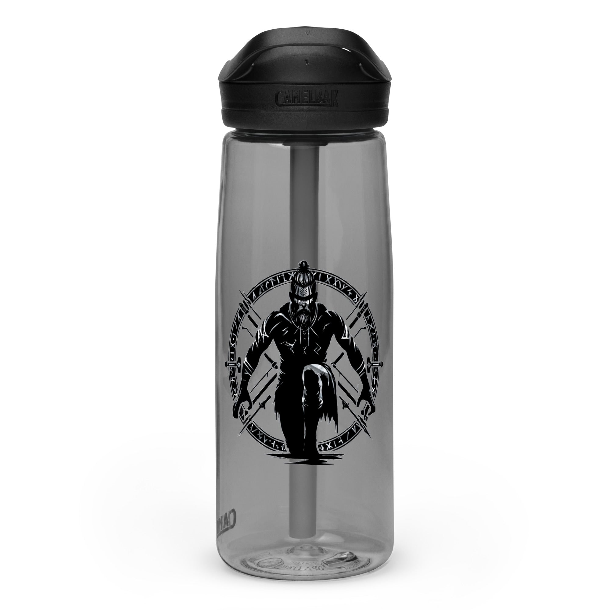 Viking Indomitable - Sports water bottle Valhalla Talisman Norse Design