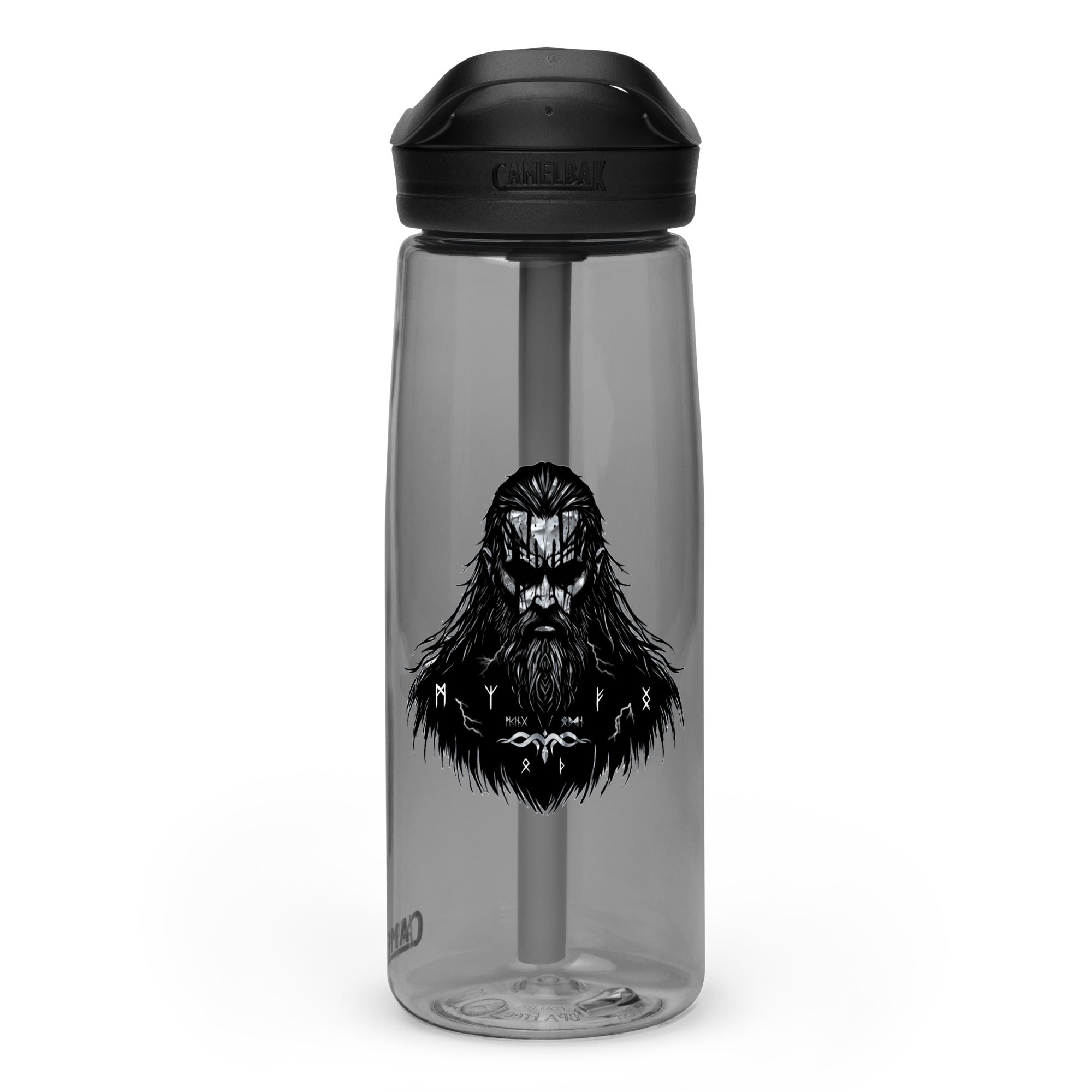 Viking Atonement - Sports water bottle Valhalla Talisman Norse Design