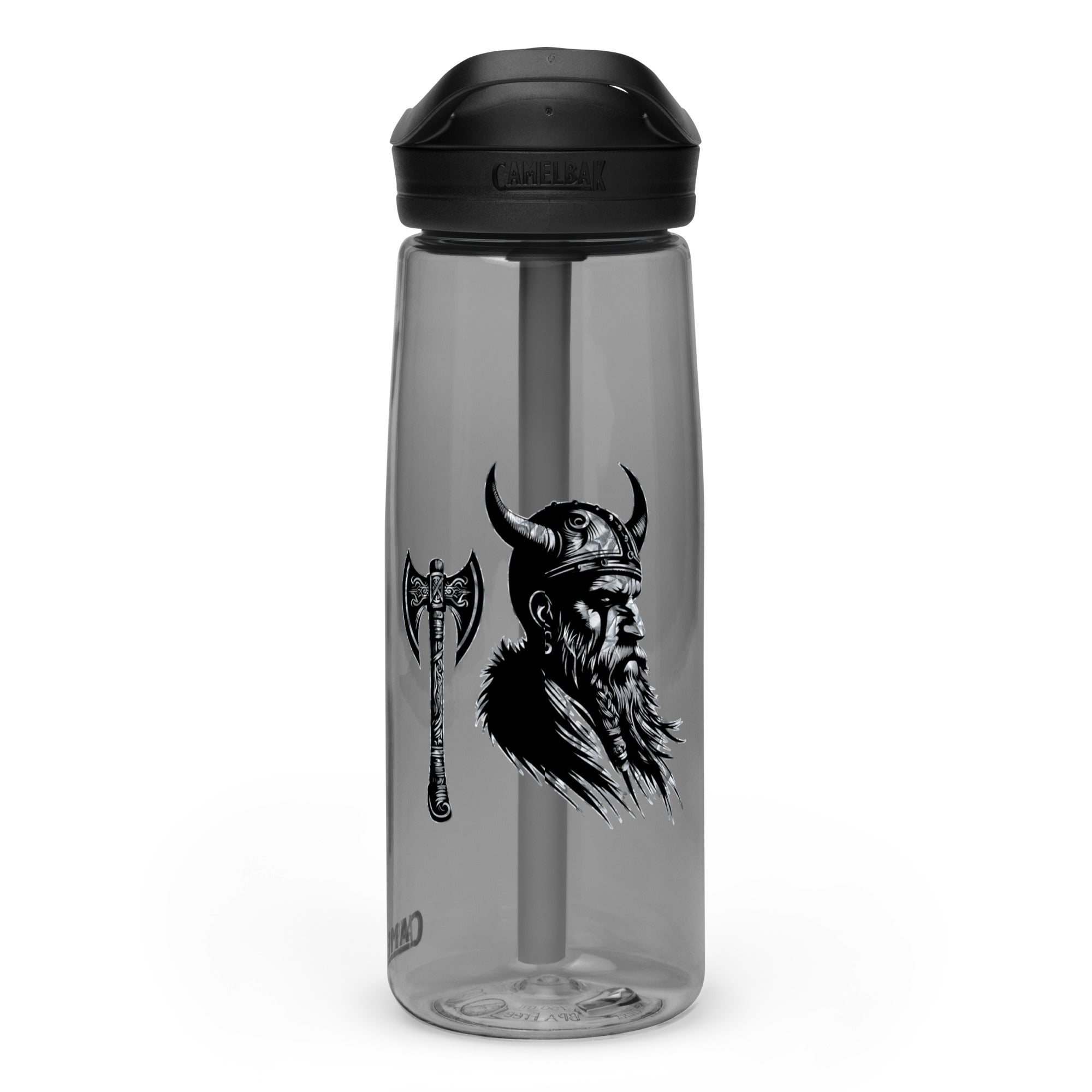 Viking Knowledge - Sports water bottle Valhalla Talisman Norse Design