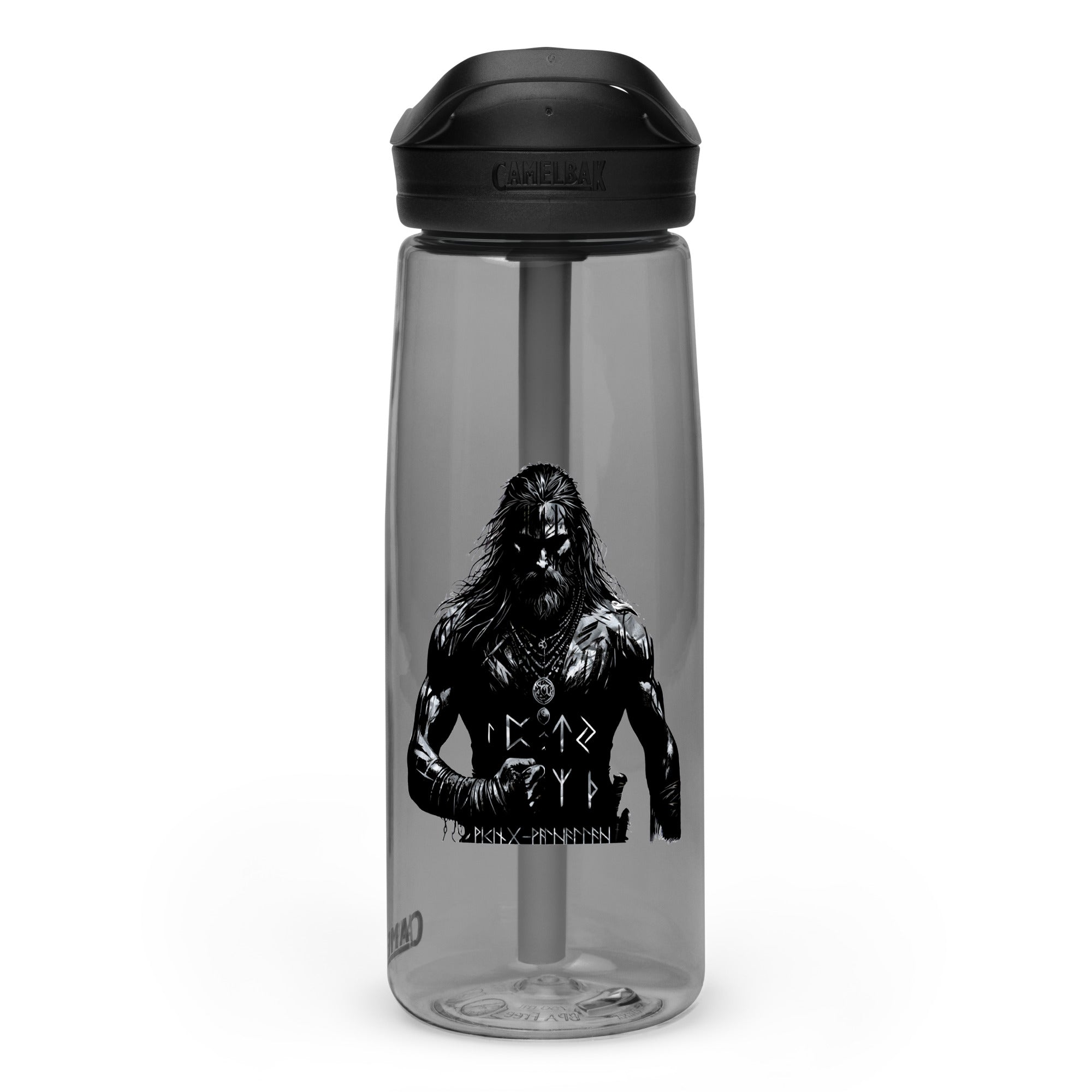 Viking Conviction - Sports water bottle Valhalla Talisman Norse Design