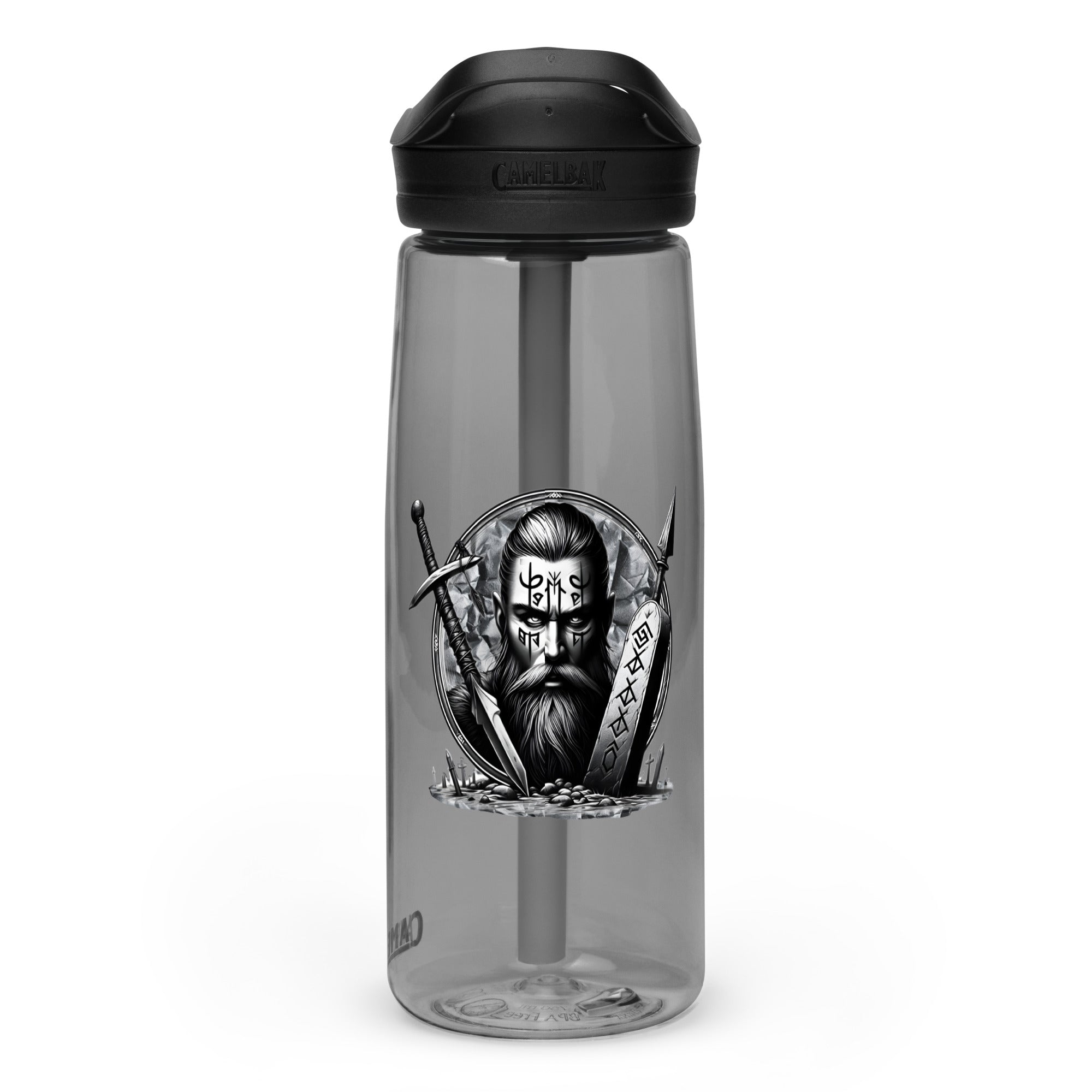 Viking Fortitude - Sports water bottle Valhalla Talisman Norse Design