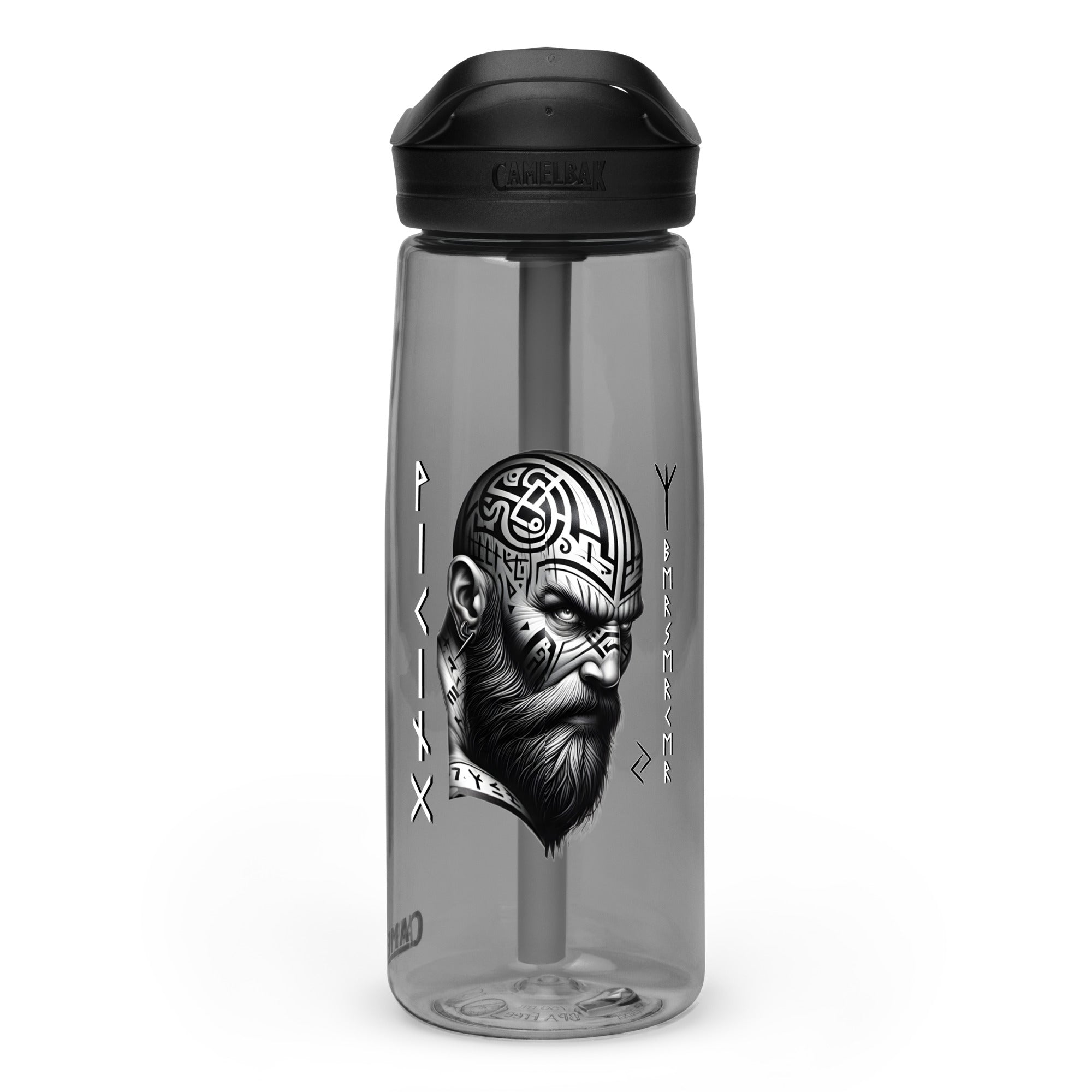 Viking Focus - Sports water bottle Valhalla Talisman Norse Design