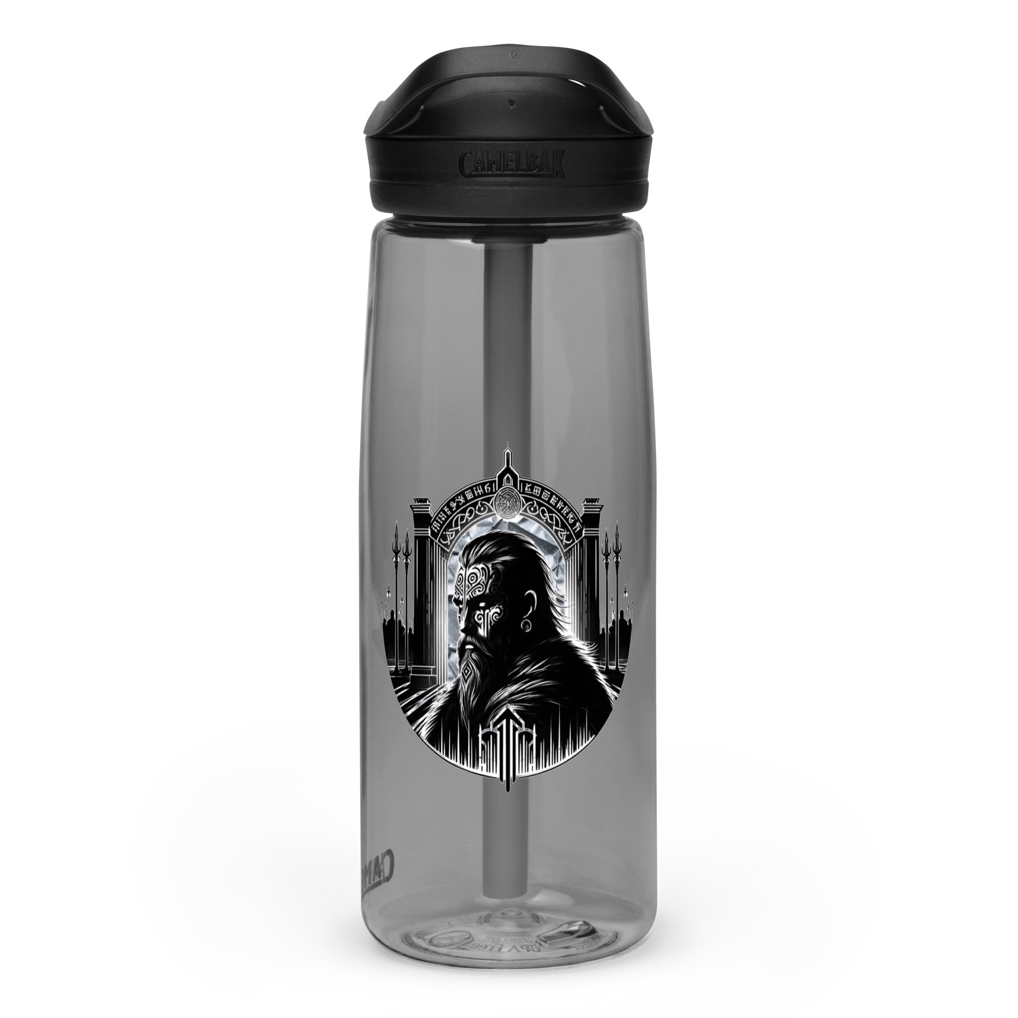 Viking Warrior - Sports water bottle Valhalla Talisman Norse Design