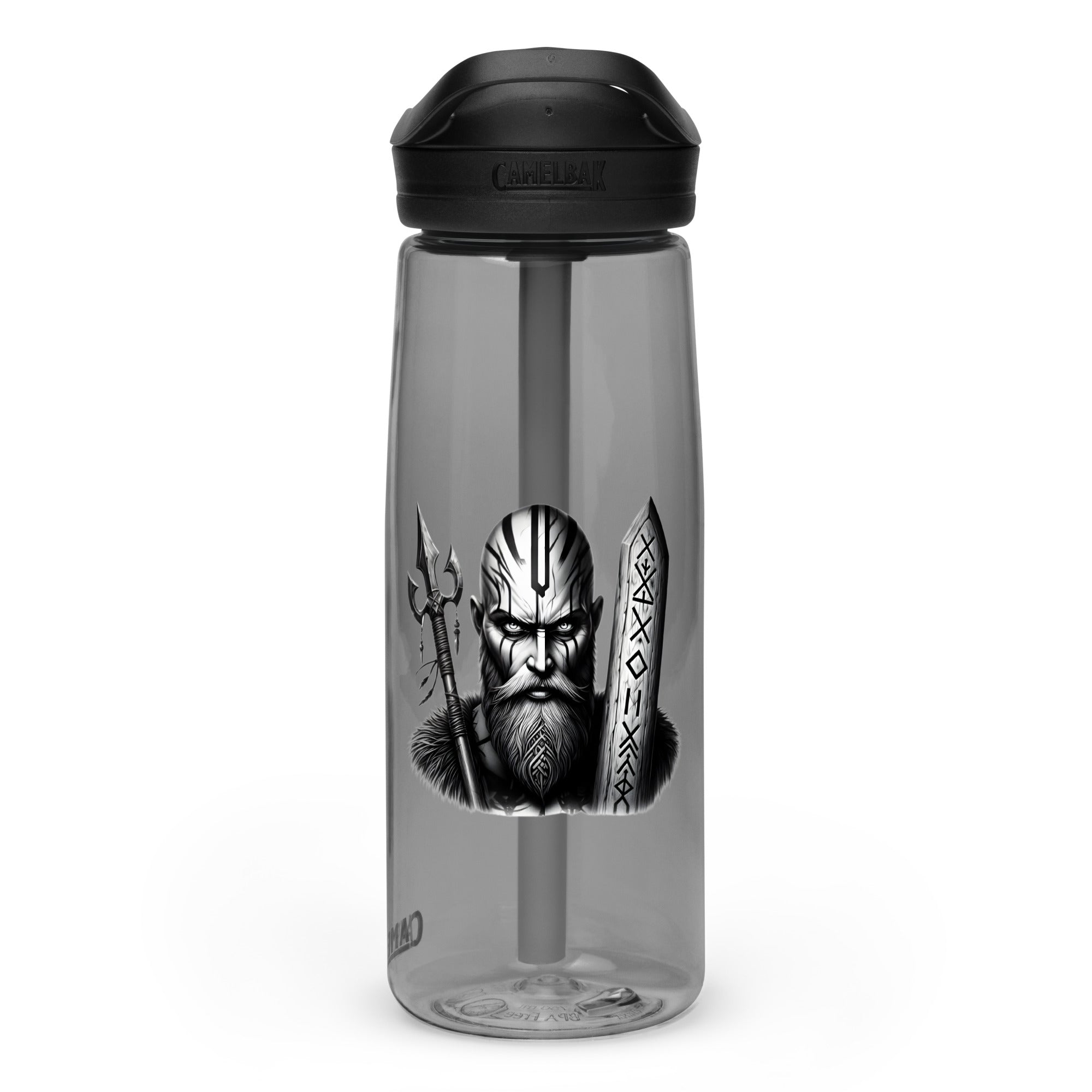 Viking Strength - Sports water bottle Valhalla Talisman Norse Design