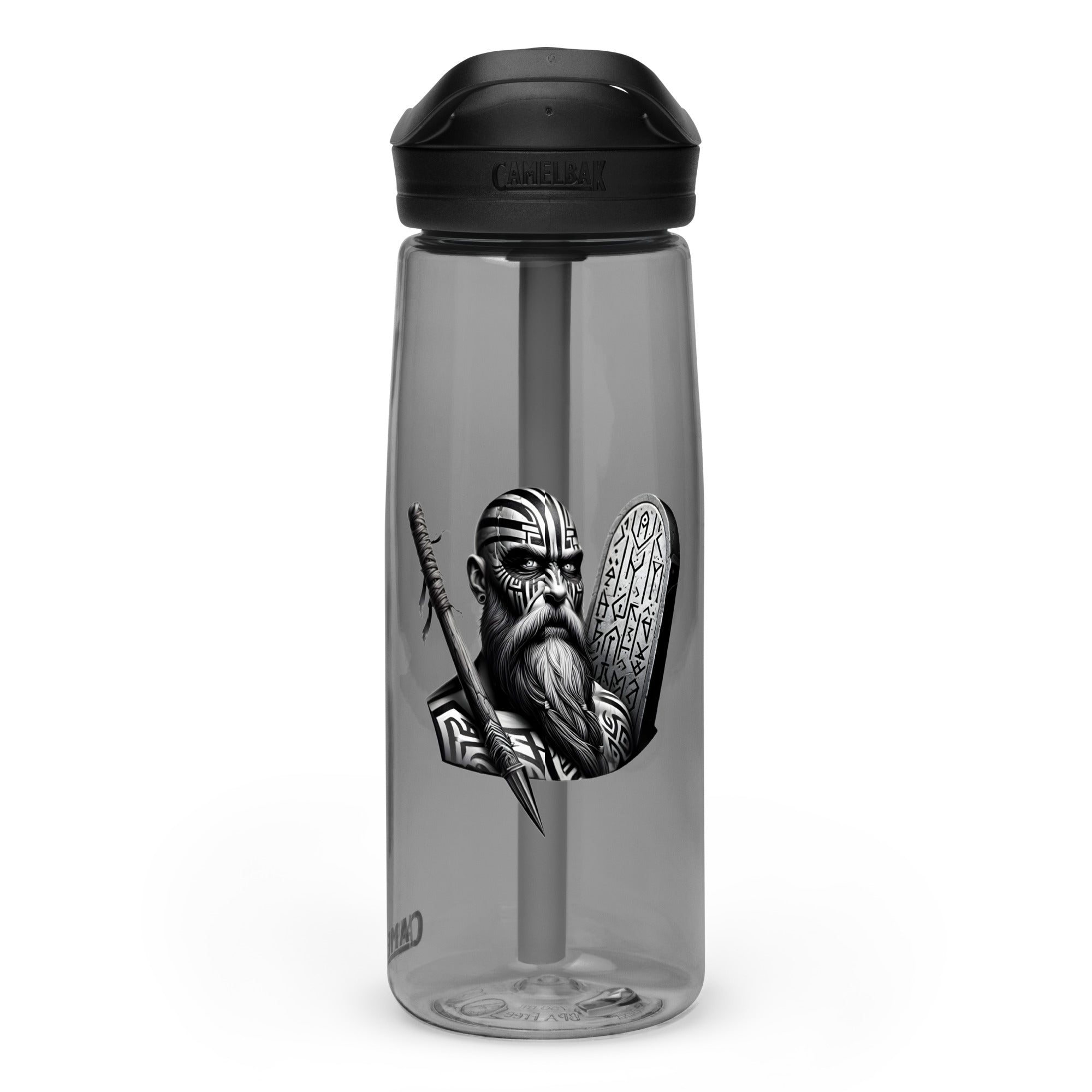 Viking Determination - Sports water bottle Valhalla Talisman Norse Design