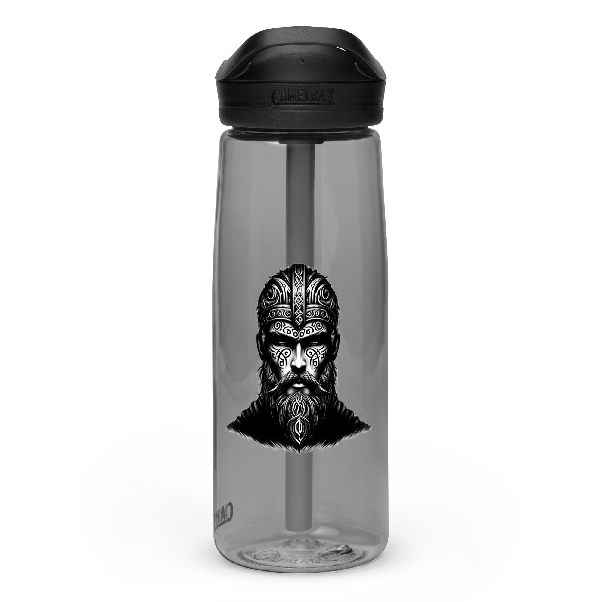 Viking Unyielding - Sports water bottle Valhalla Talisman Norse Design