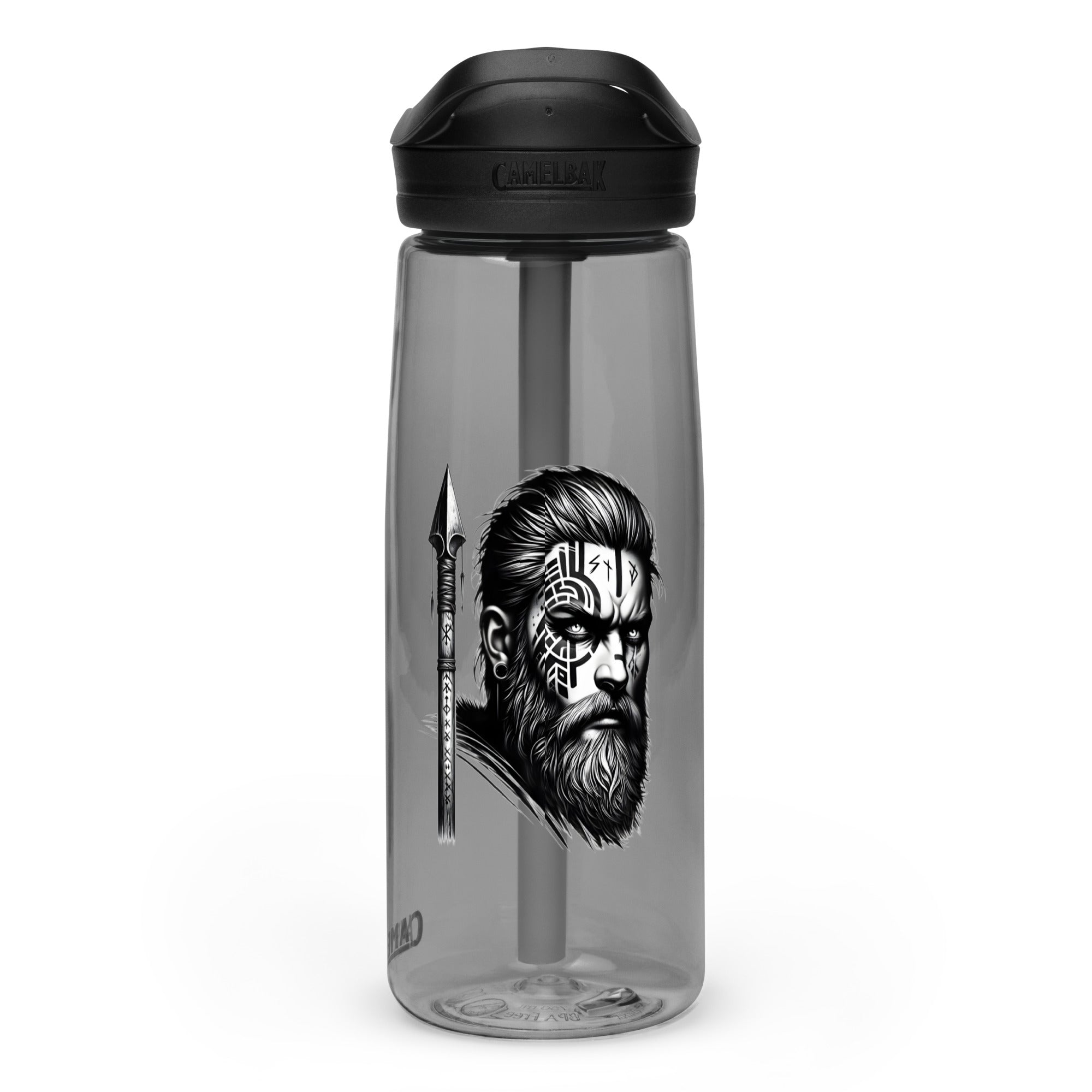 Viking Protector - Sports water bottle Valhalla Talisman Norse Design