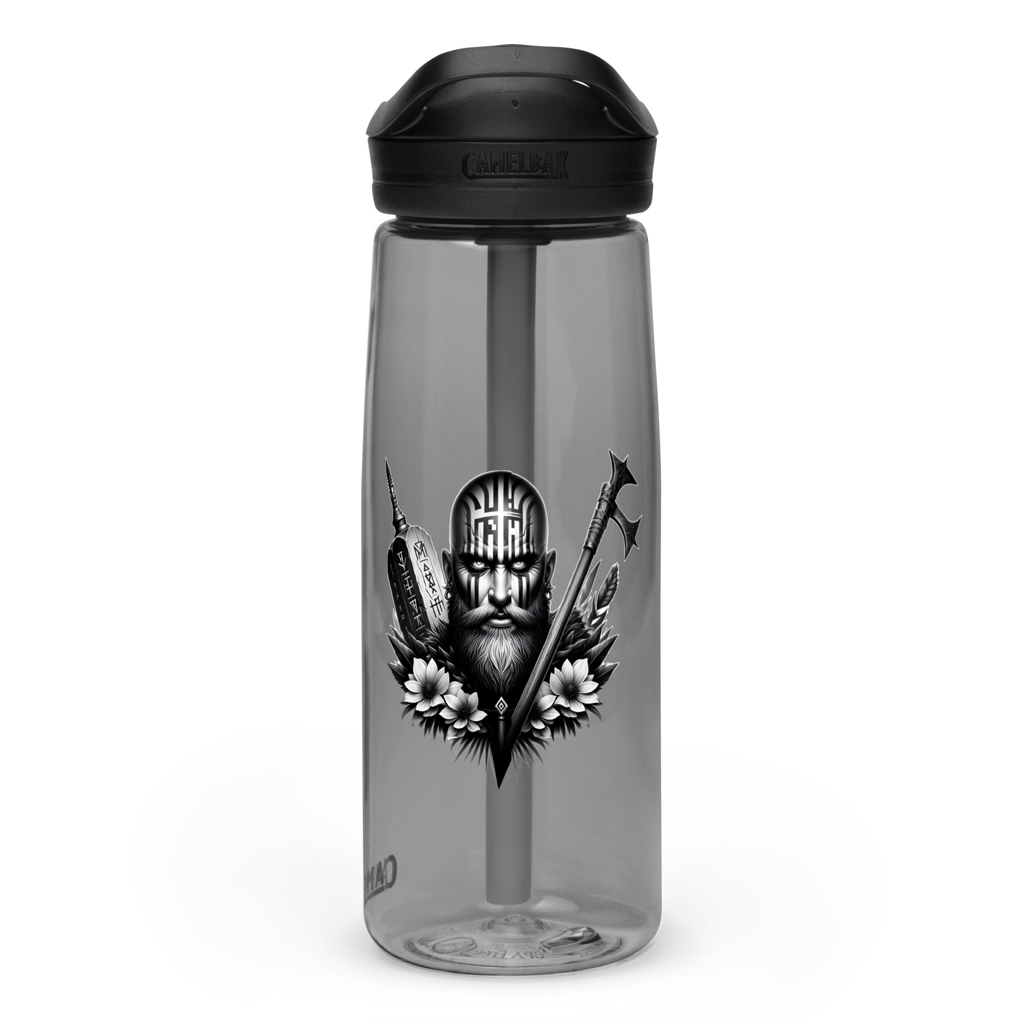 Viking Vigor - Sports water bottle Valhalla Talisman Norse Design