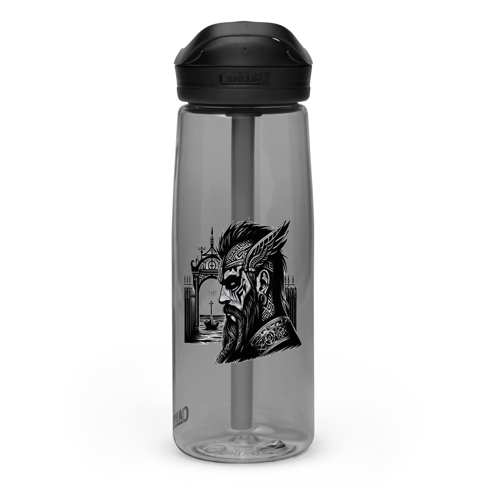 Viking Spirit - Sports water bottle Valhalla Talisman Norse Design